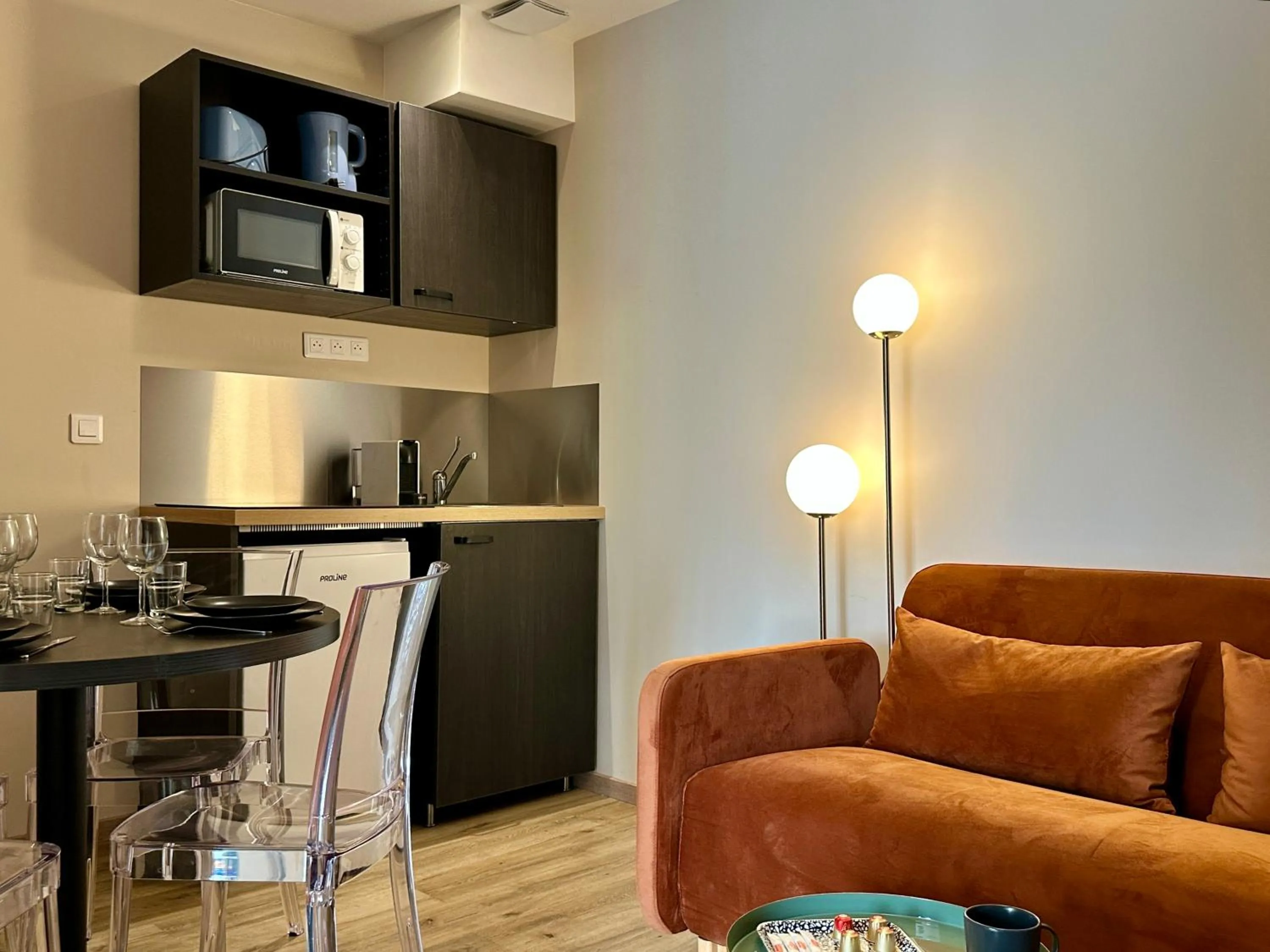 Living room in Smartappart Niort