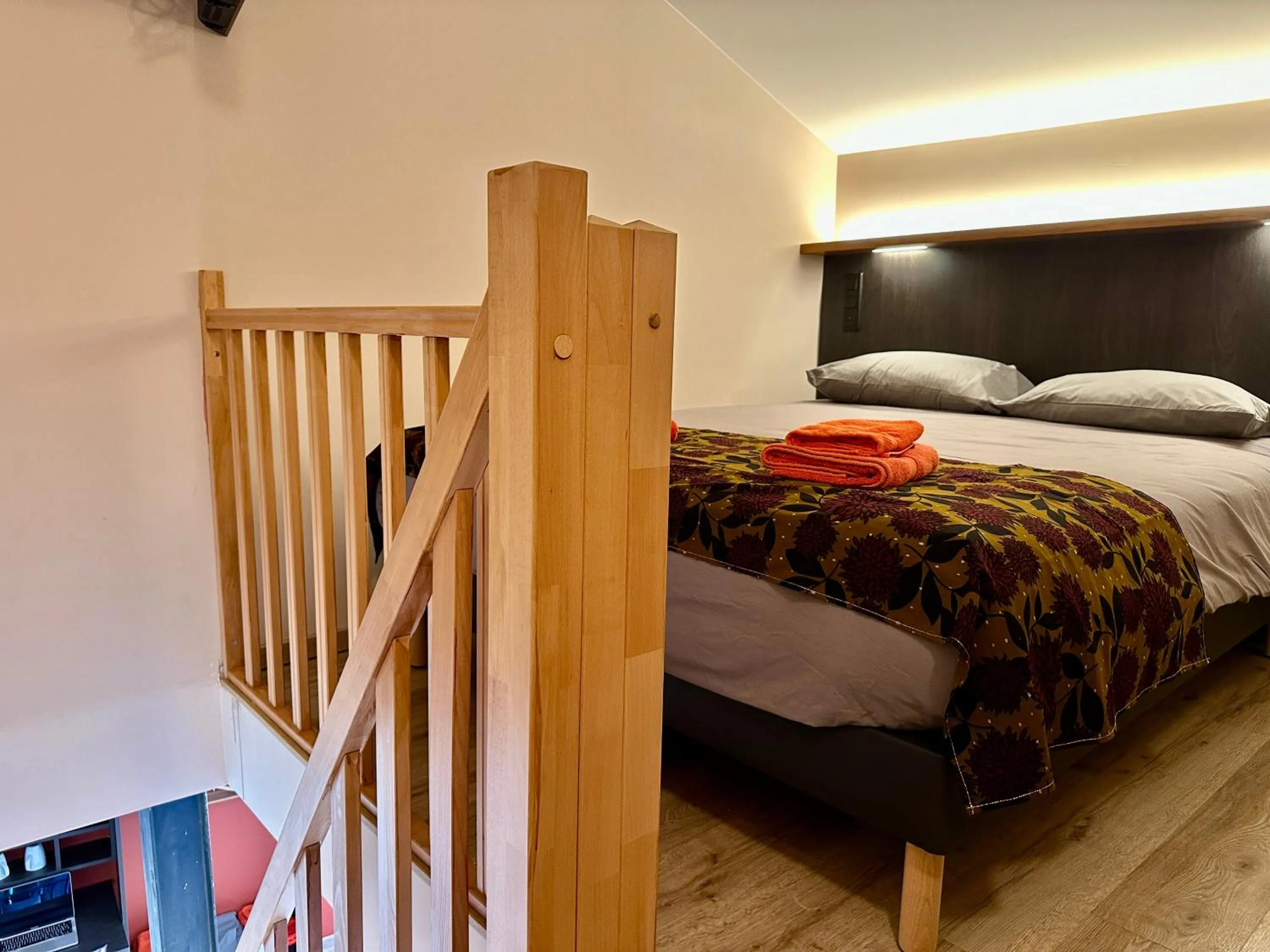 Bedroom, Bed in Smartappart Niort