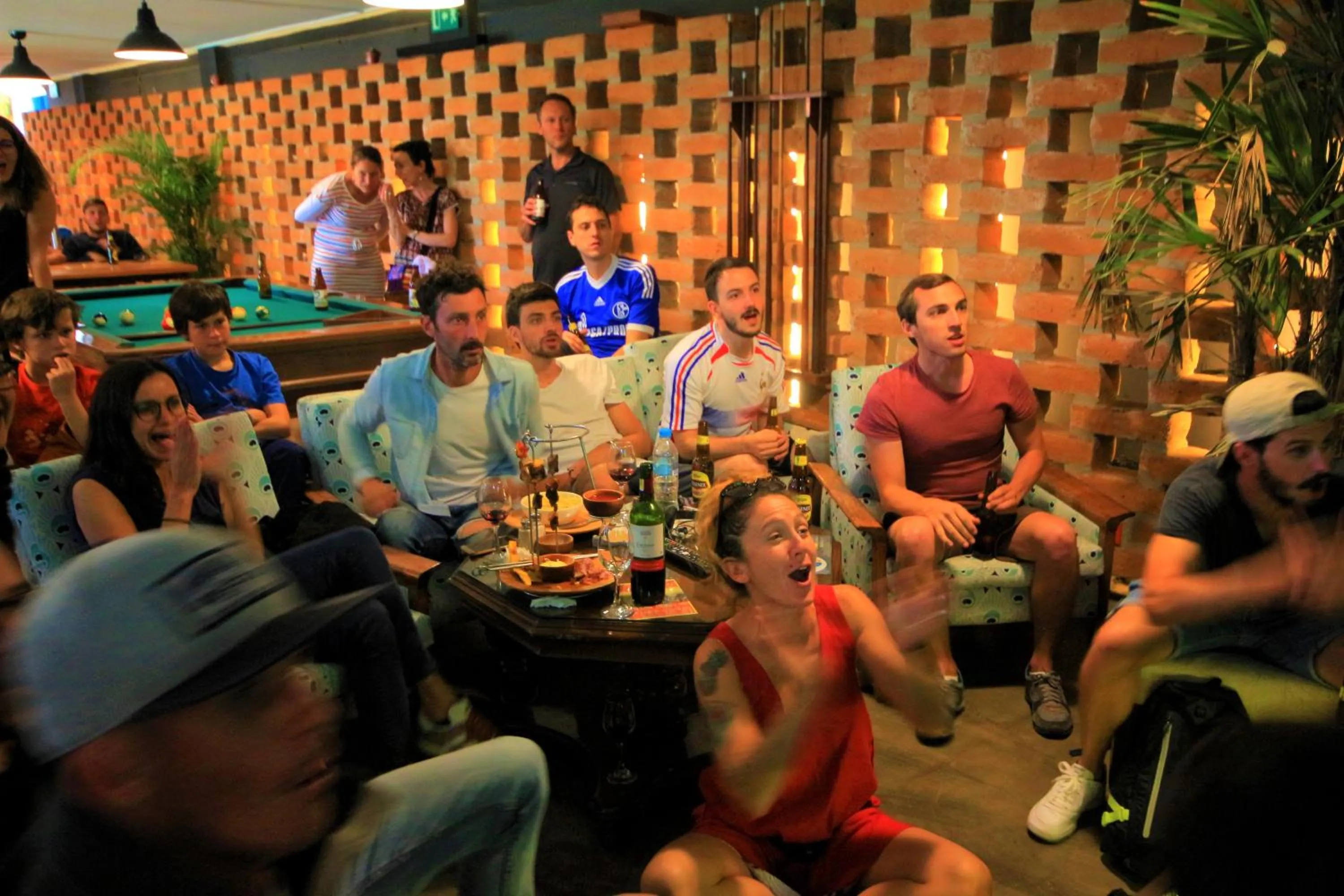 Game Room in Viajero Quito Hostel