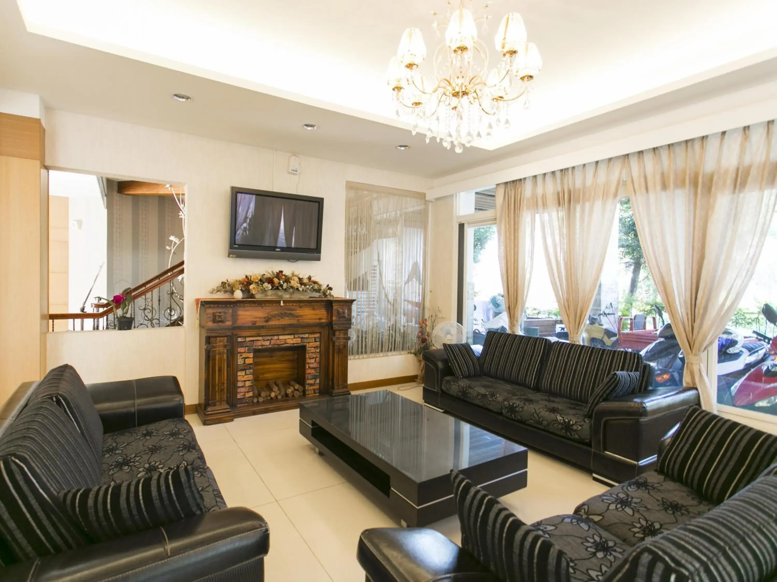 Communal lounge/ TV room, Seating Area in Guanziling Lin Kuei Yuan Hot Spring Resort