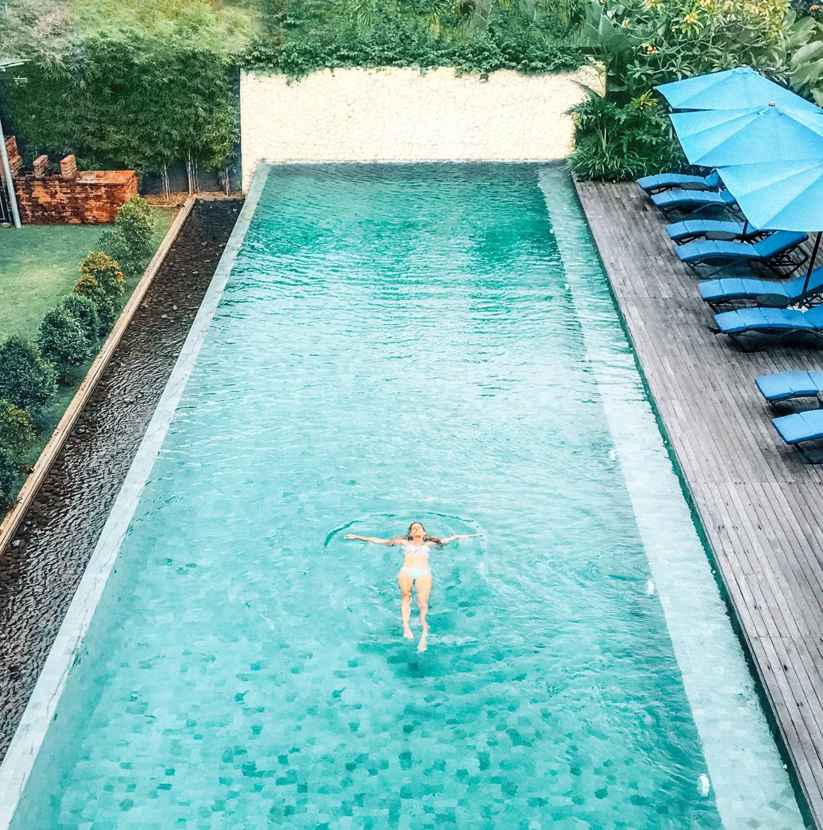 Swimming pool in Watermark Hotel & Spa Bali Swimming pool in Watermark Hotel & Spa Bali