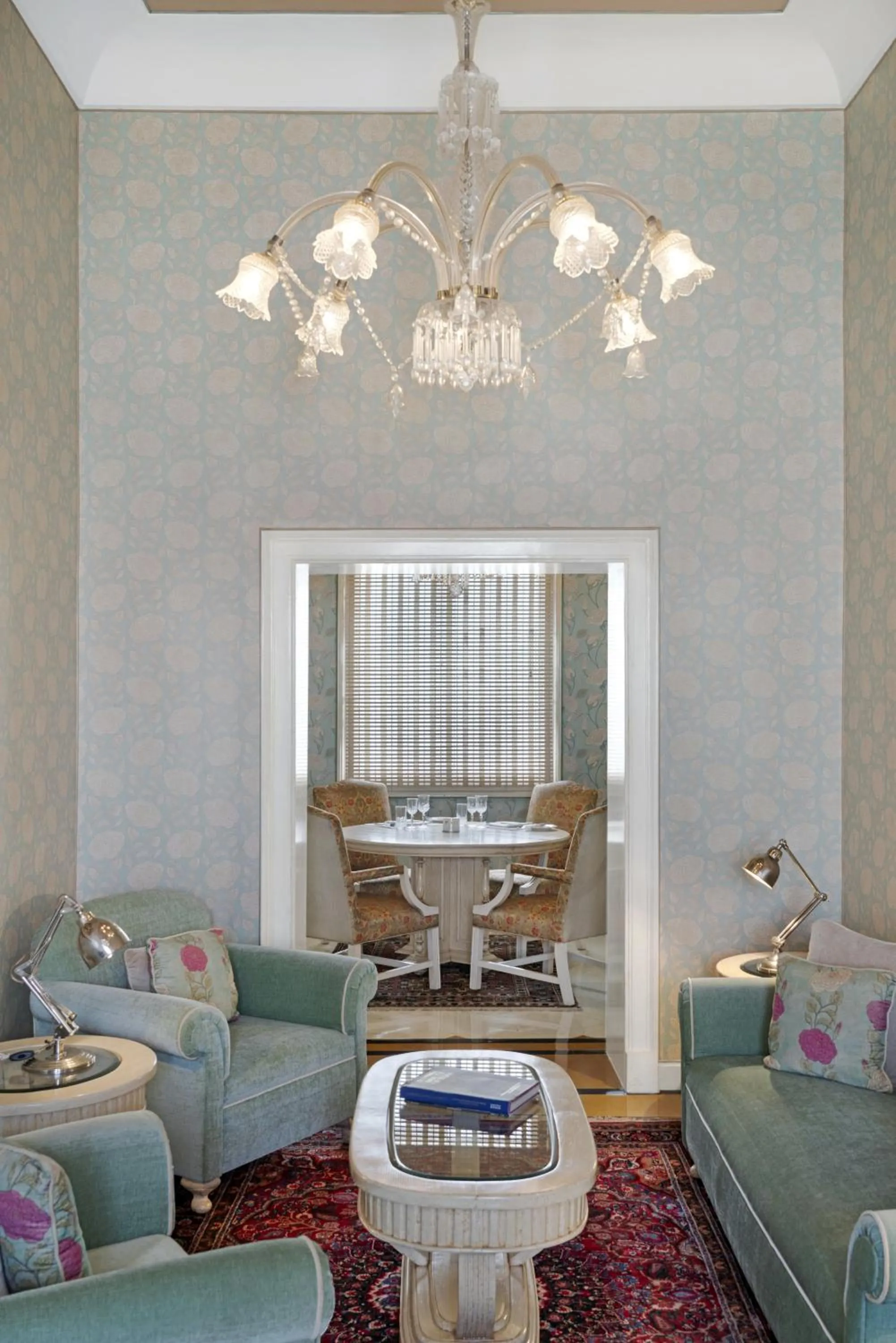 Seating area in Rajmahal Palace RAAS