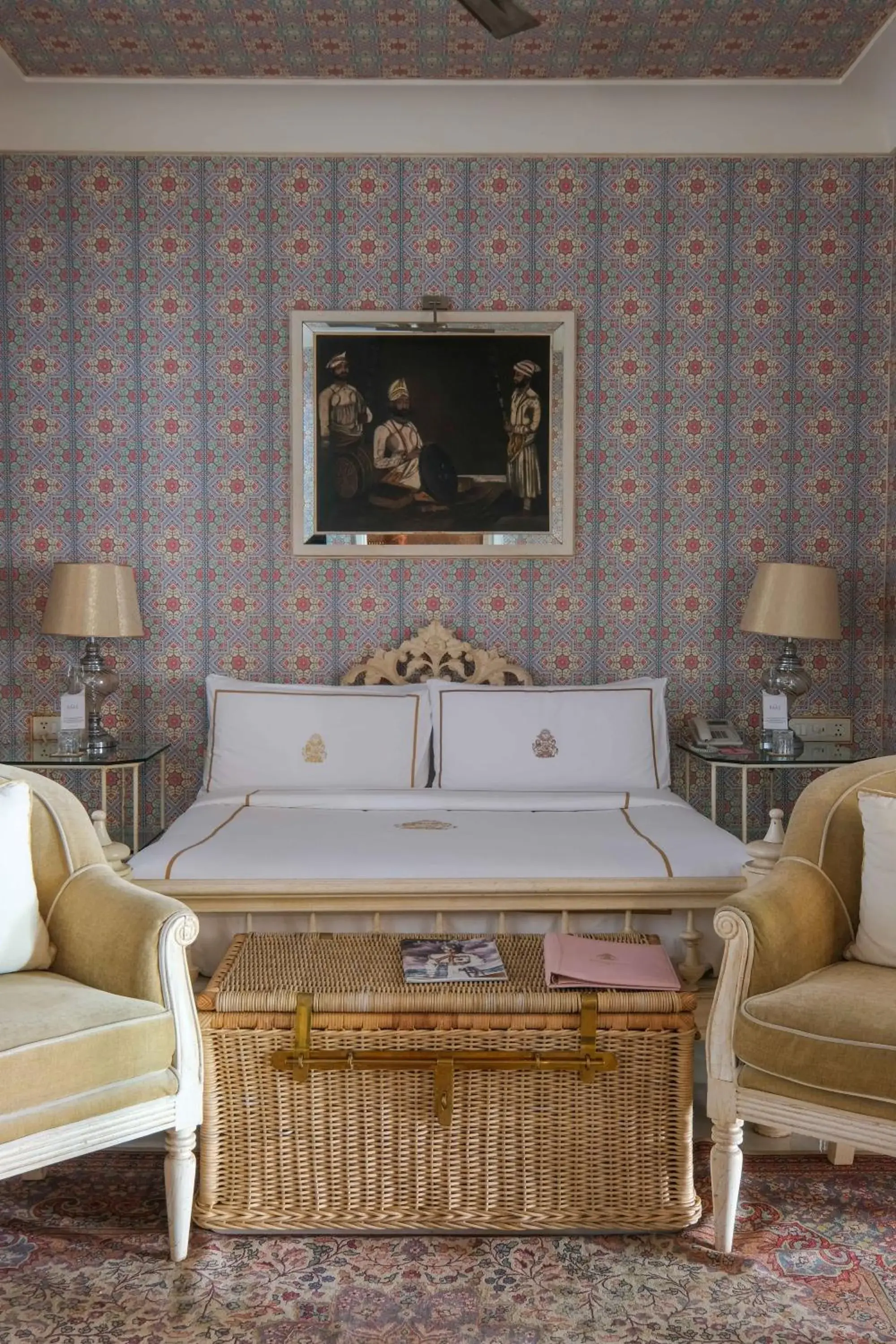 Bedroom in Rajmahal Palace RAAS Bedroom in Rajmahal Palace RAAS