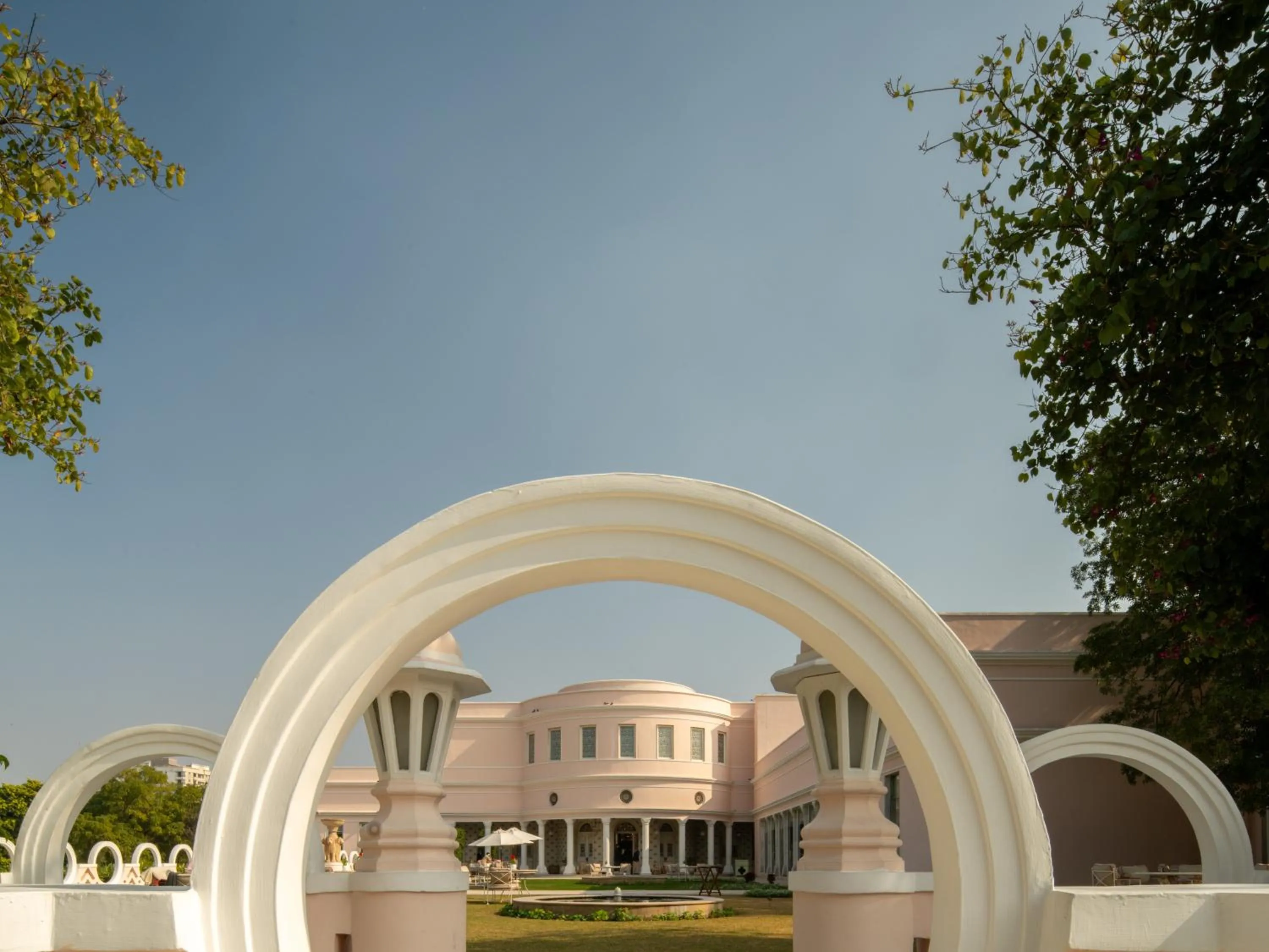 Swimming pool in Rajmahal Palace RAAS