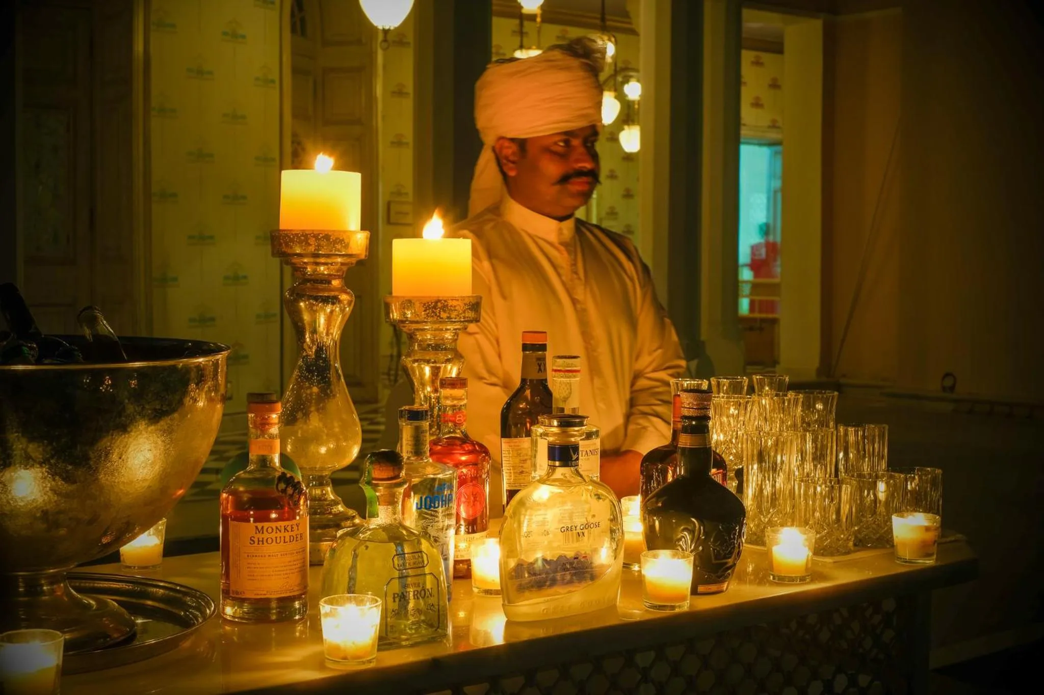 Swimming pool in Rajmahal Palace RAAS