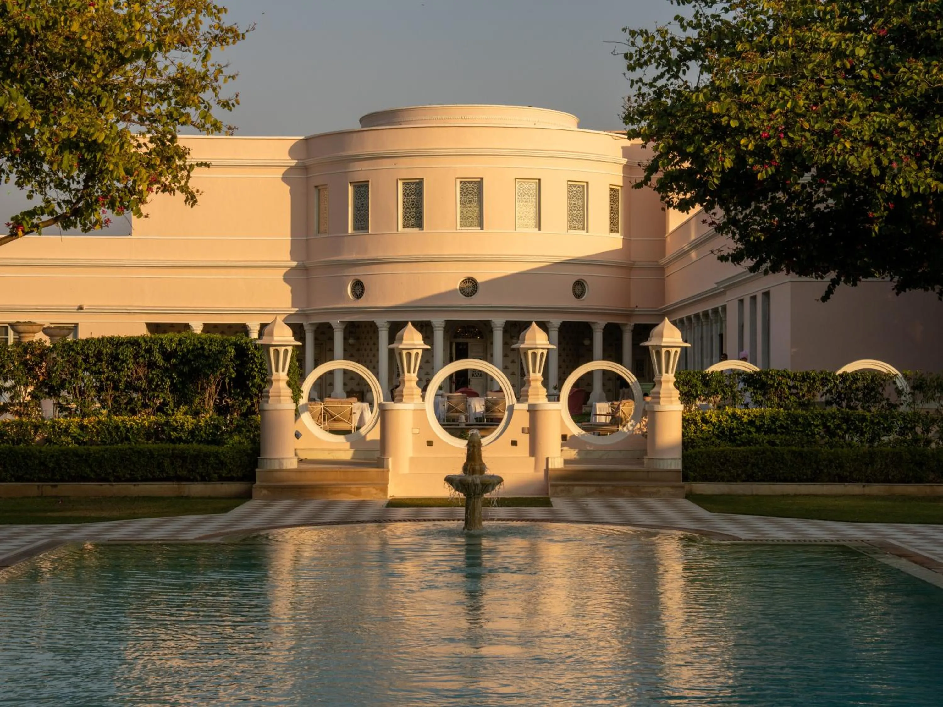 Swimming pool in Rajmahal Palace RAAS