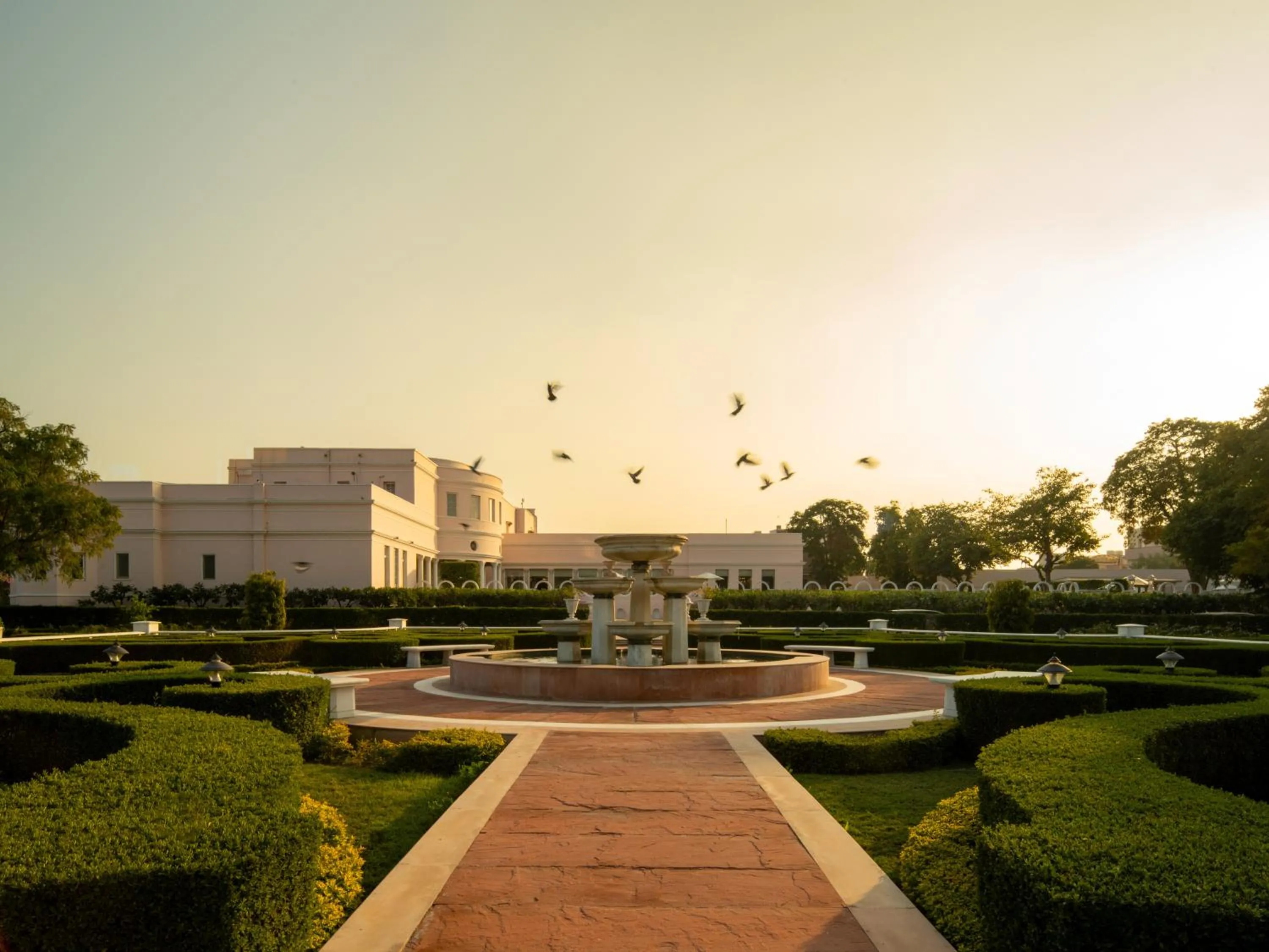 Garden in Rajmahal Palace RAAS
