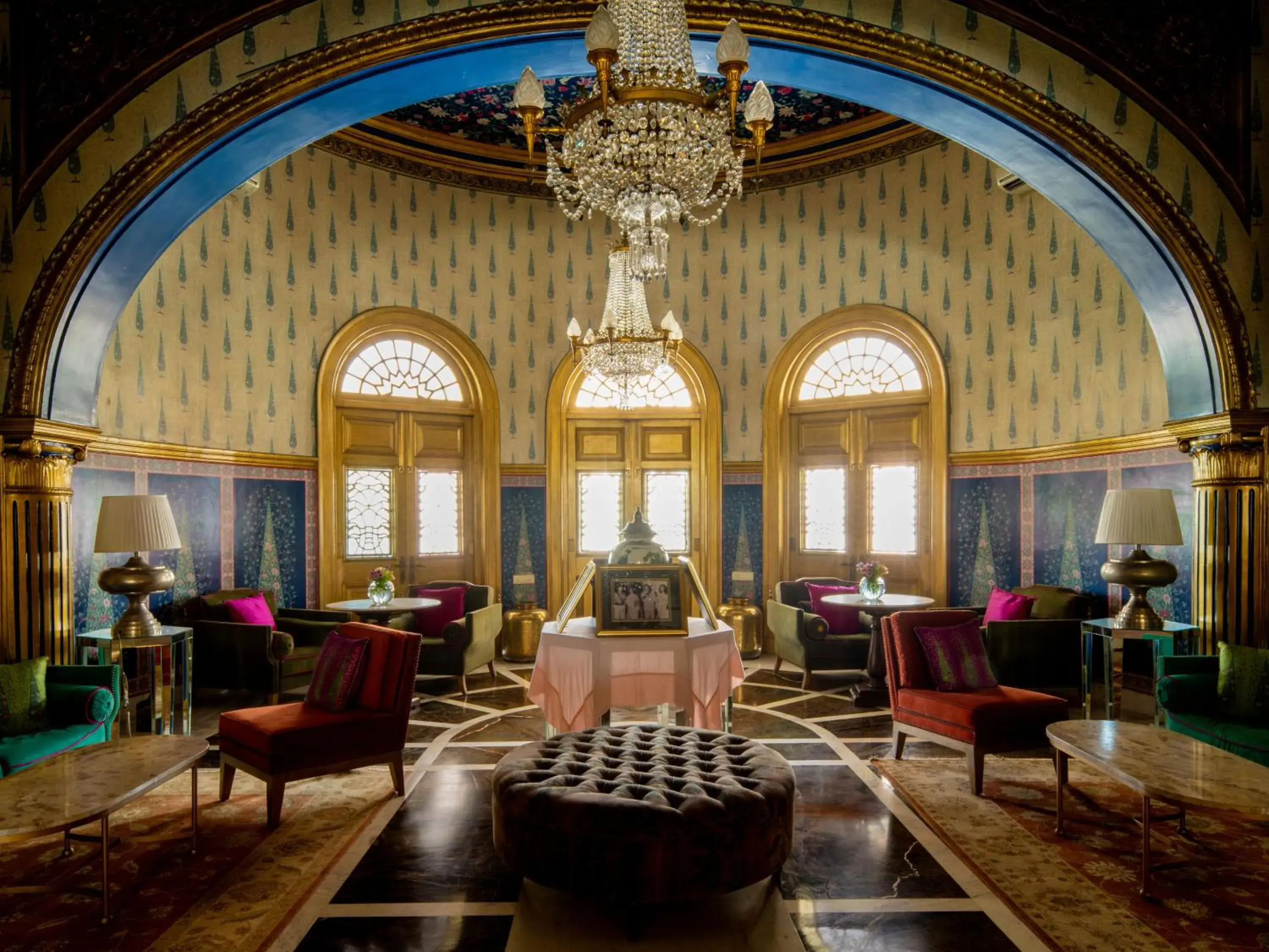Lounge or bar in Rajmahal Palace RAAS Lounge or bar in Rajmahal Palace RAAS