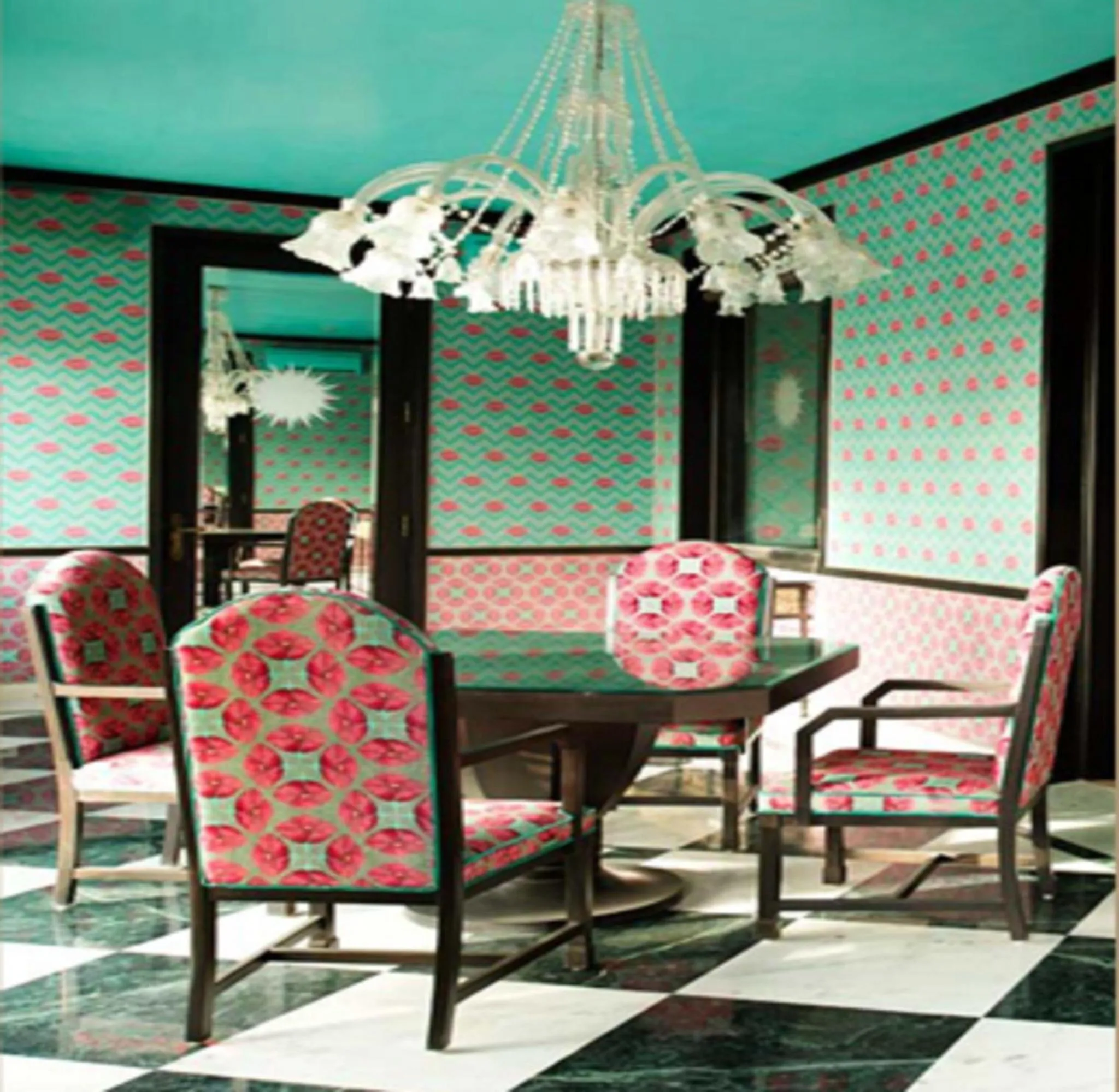 Living room in Rajmahal Palace RAAS