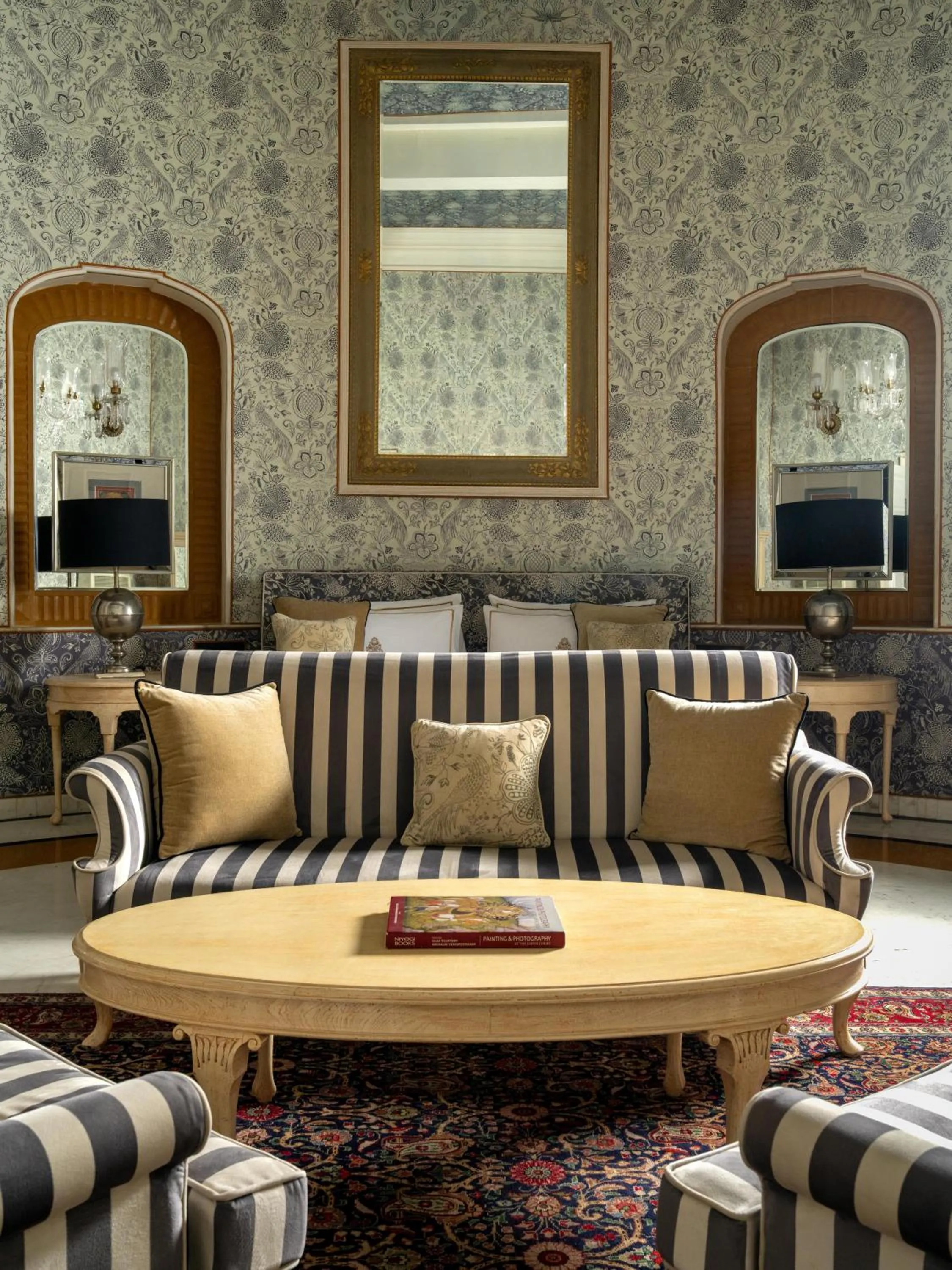 Seating area in Rajmahal Palace RAAS