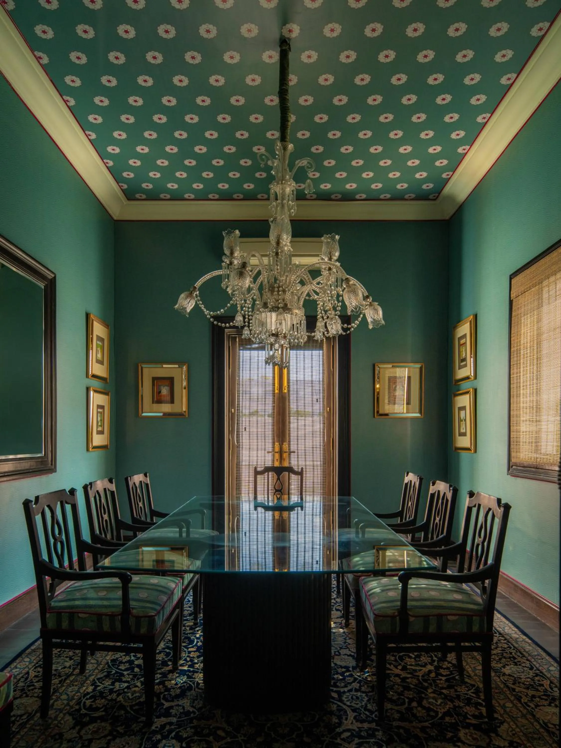Dining area in Rajmahal Palace RAAS
