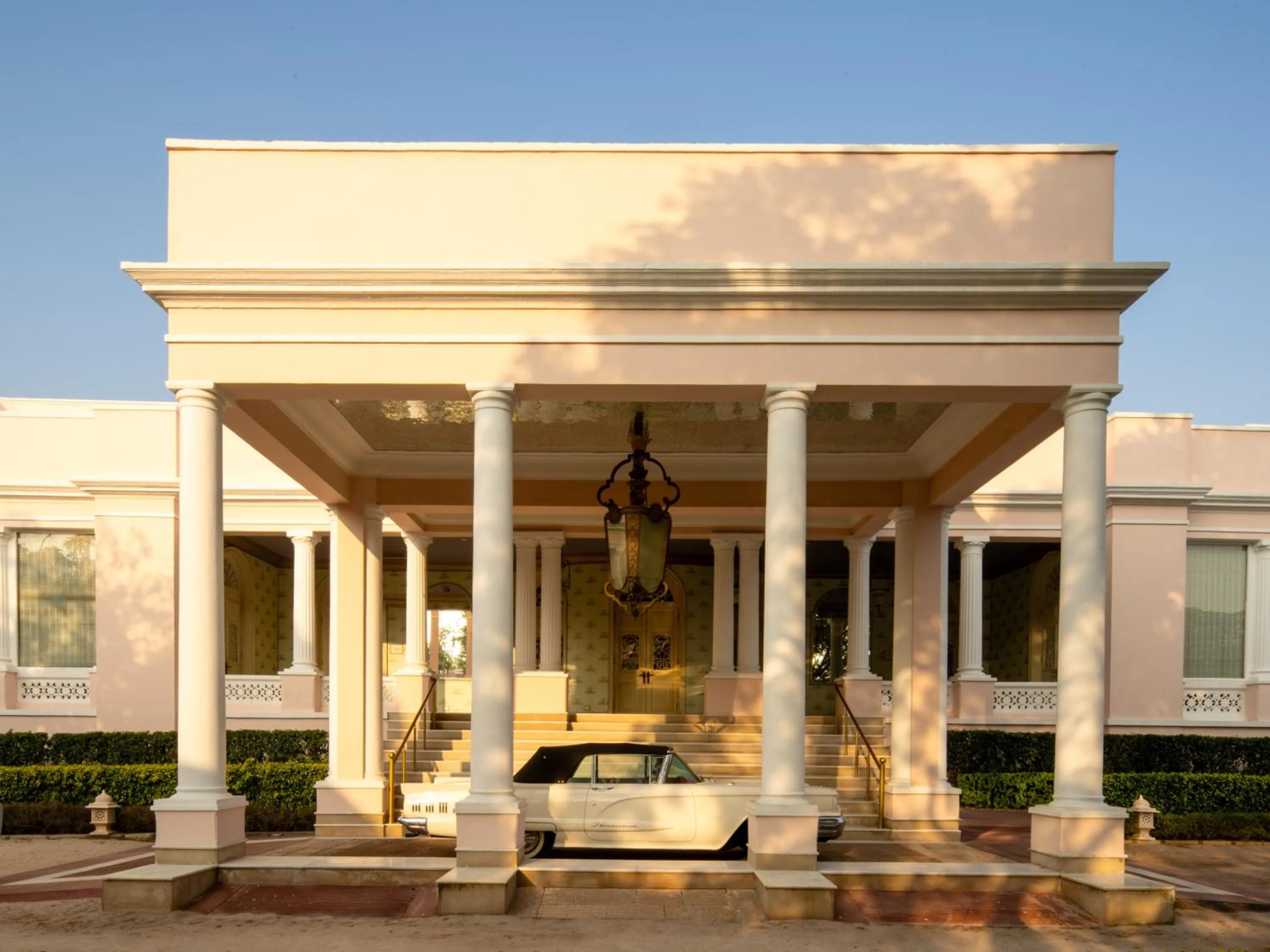 Facade/entrance in Rajmahal Palace RAAS