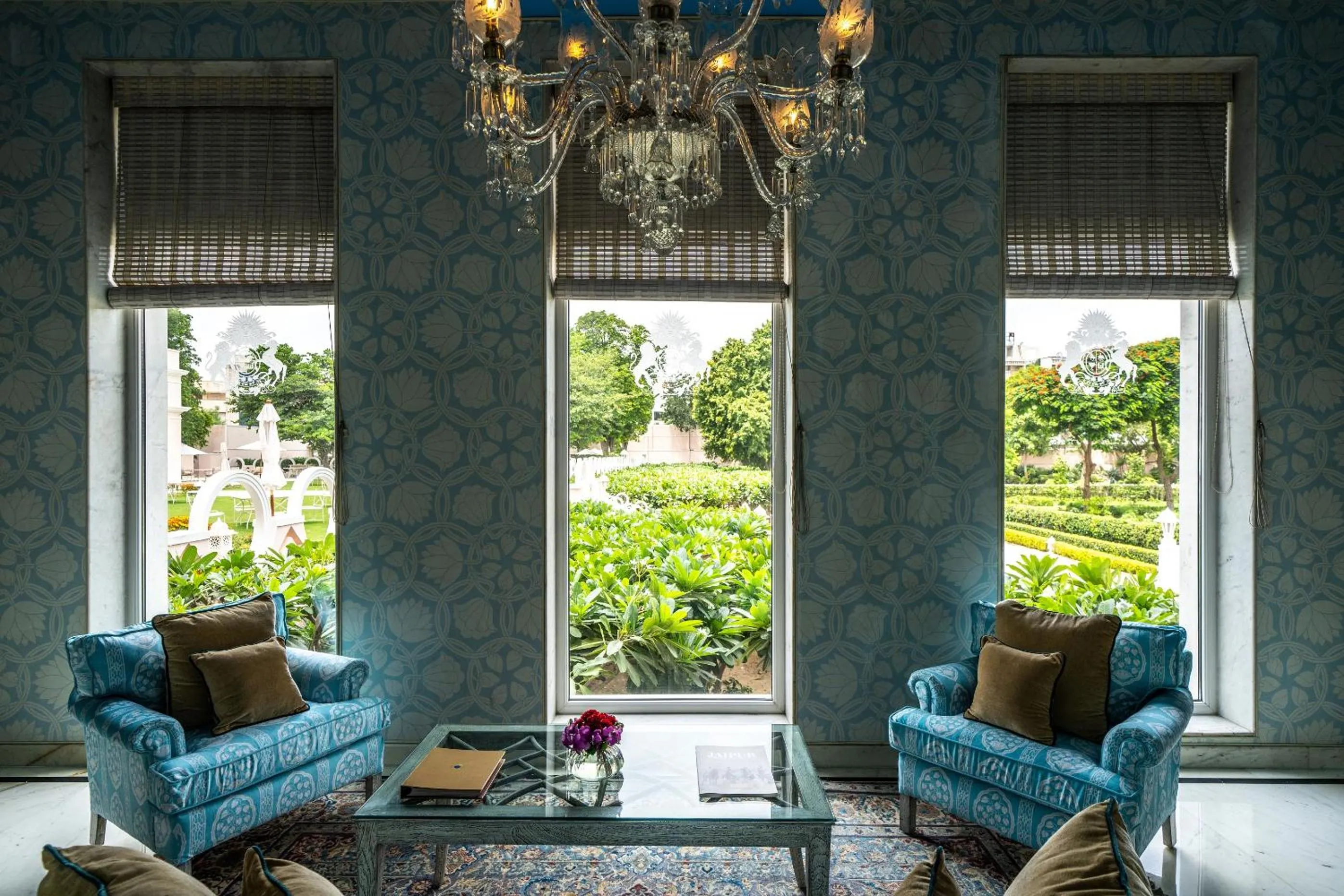 Garden view in Rajmahal Palace RAAS