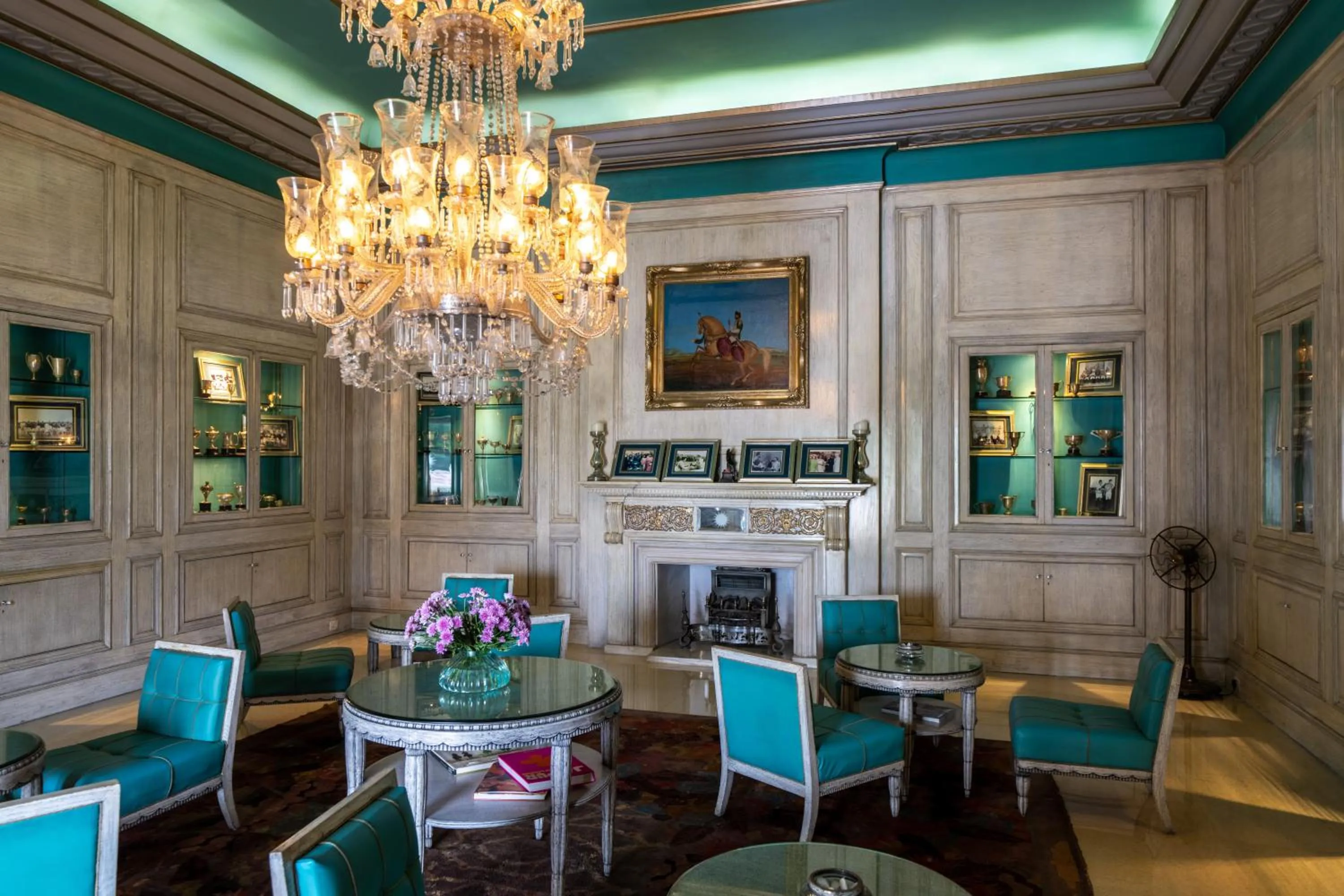 Lounge or bar in Rajmahal Palace RAAS