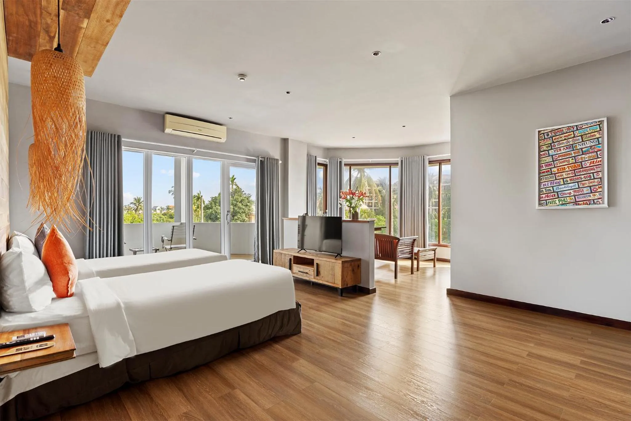 Bed in Goda Boutique Hotel