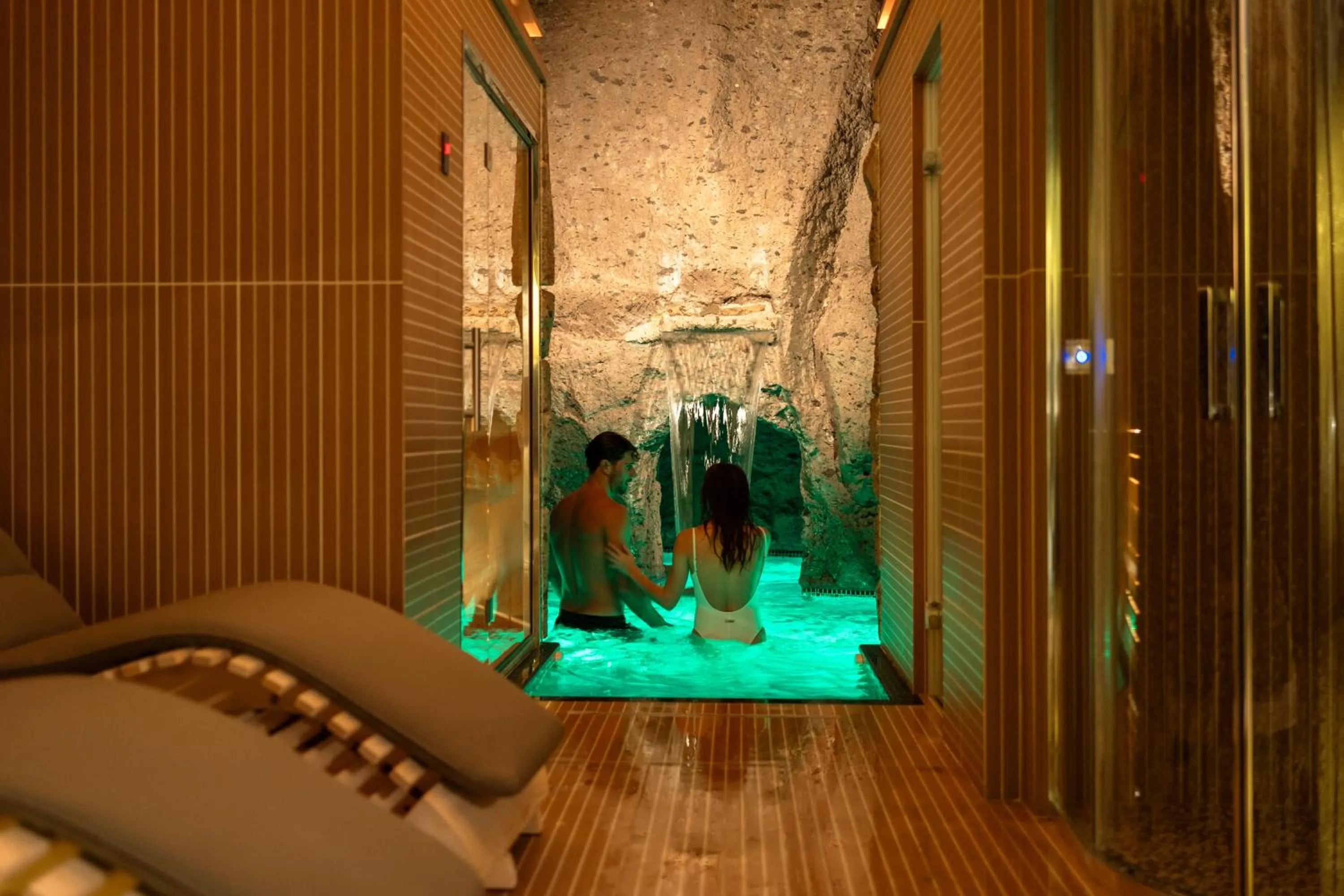 Sauna in Marina Grande Residence & SPA
