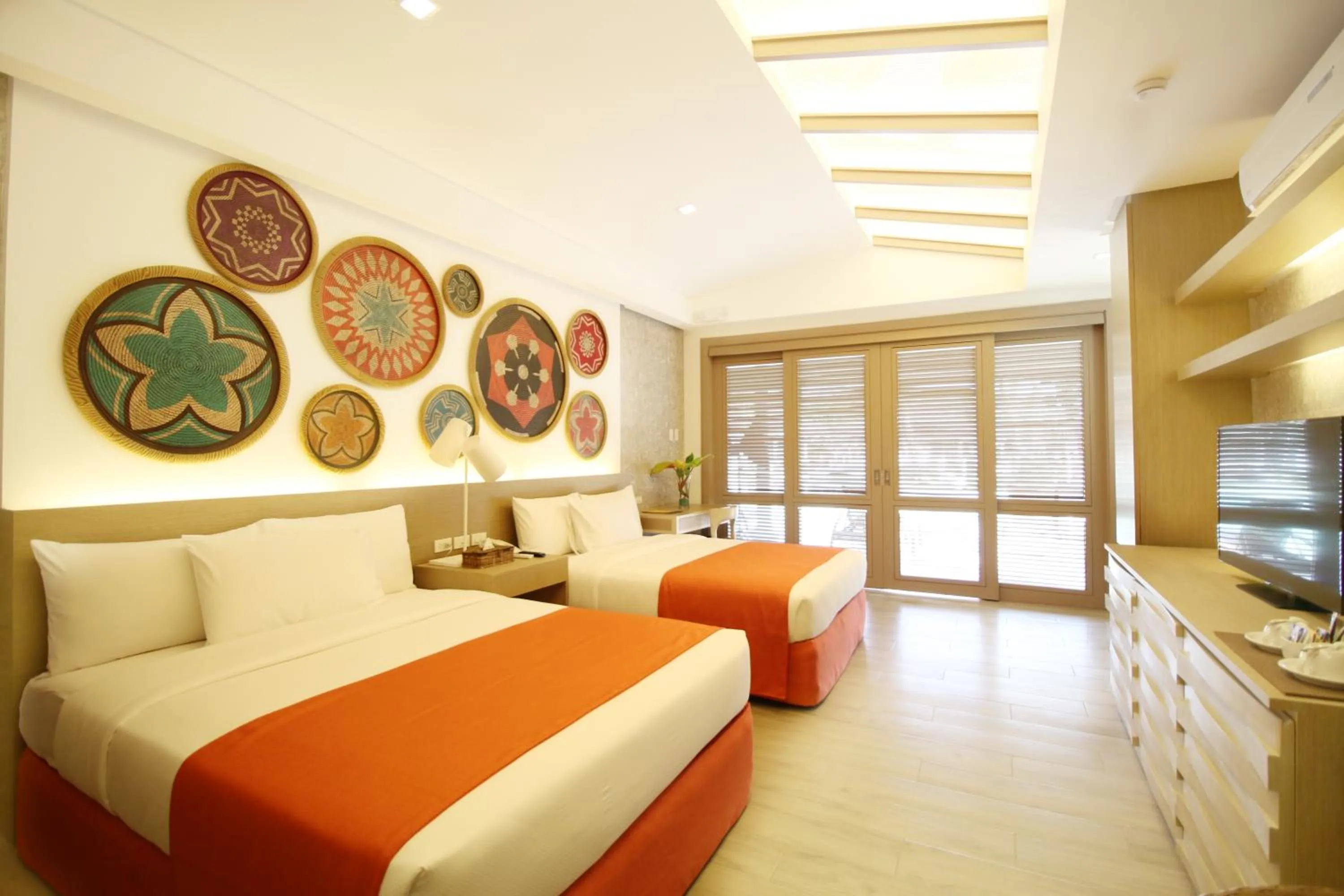 Photo of the whole room, Bed in Bohol Shores