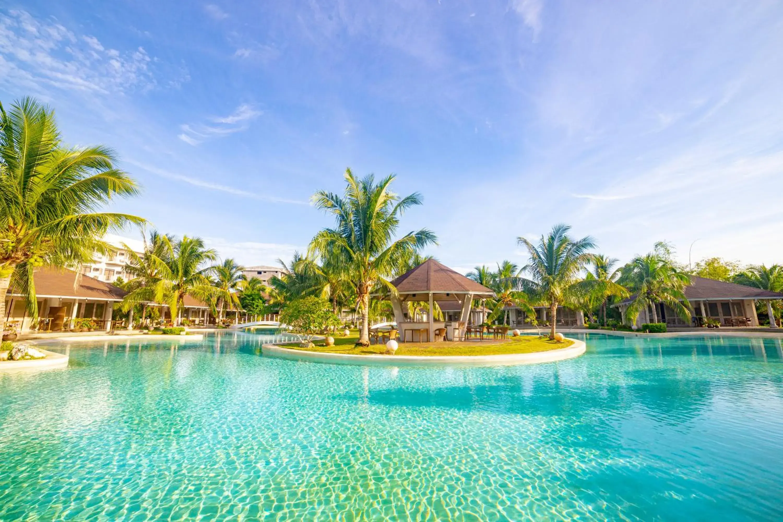 Pool view in Bohol Shores Pool view in Bohol Shores