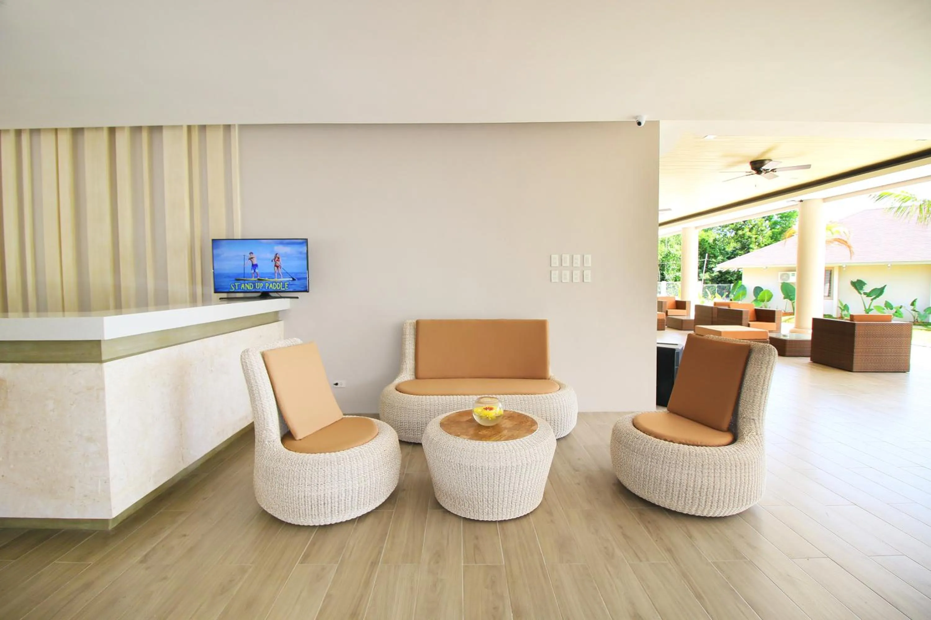Lobby or reception in Bohol Shores