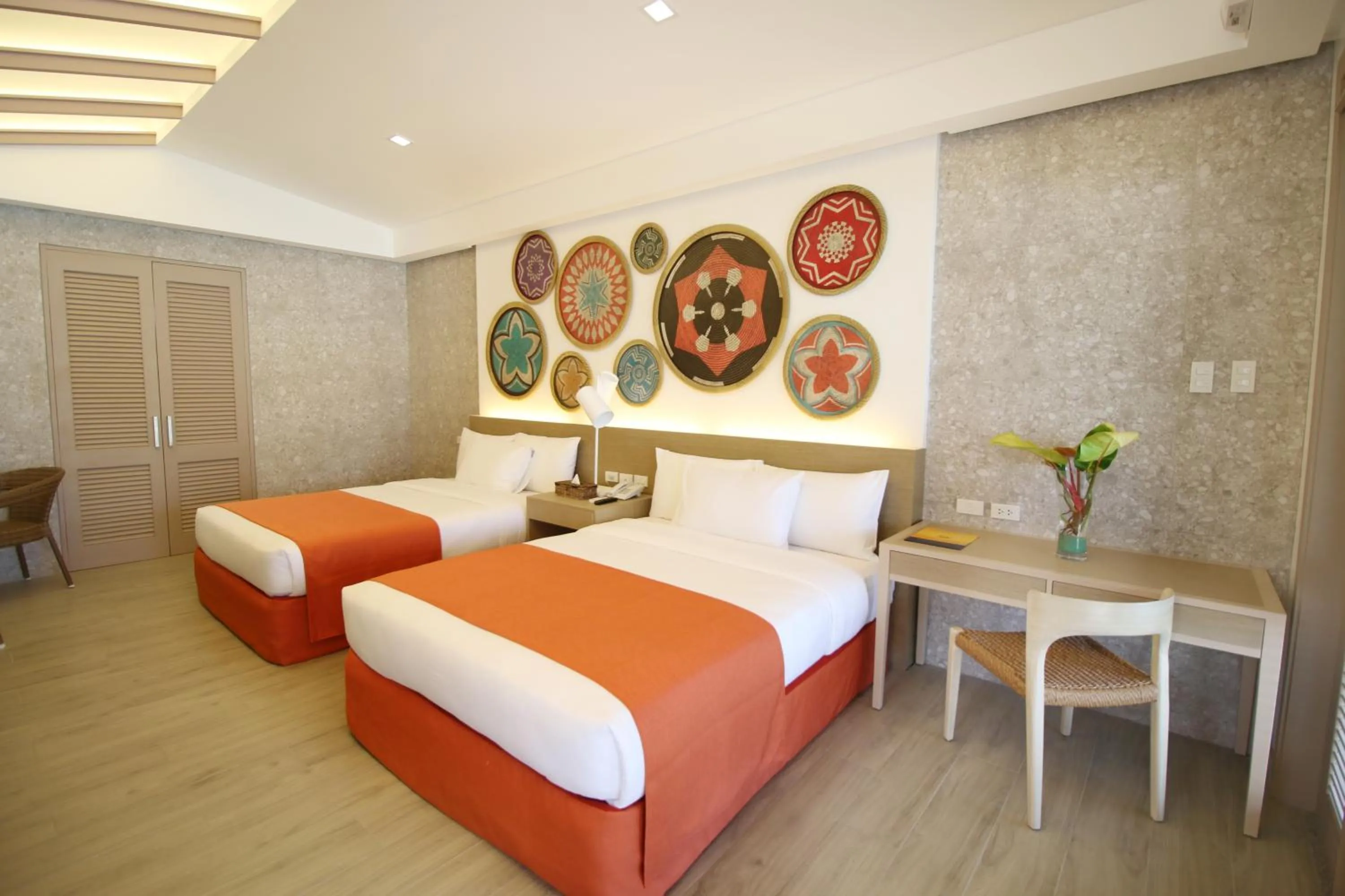 Photo of the whole room, Bed in Bohol Shores