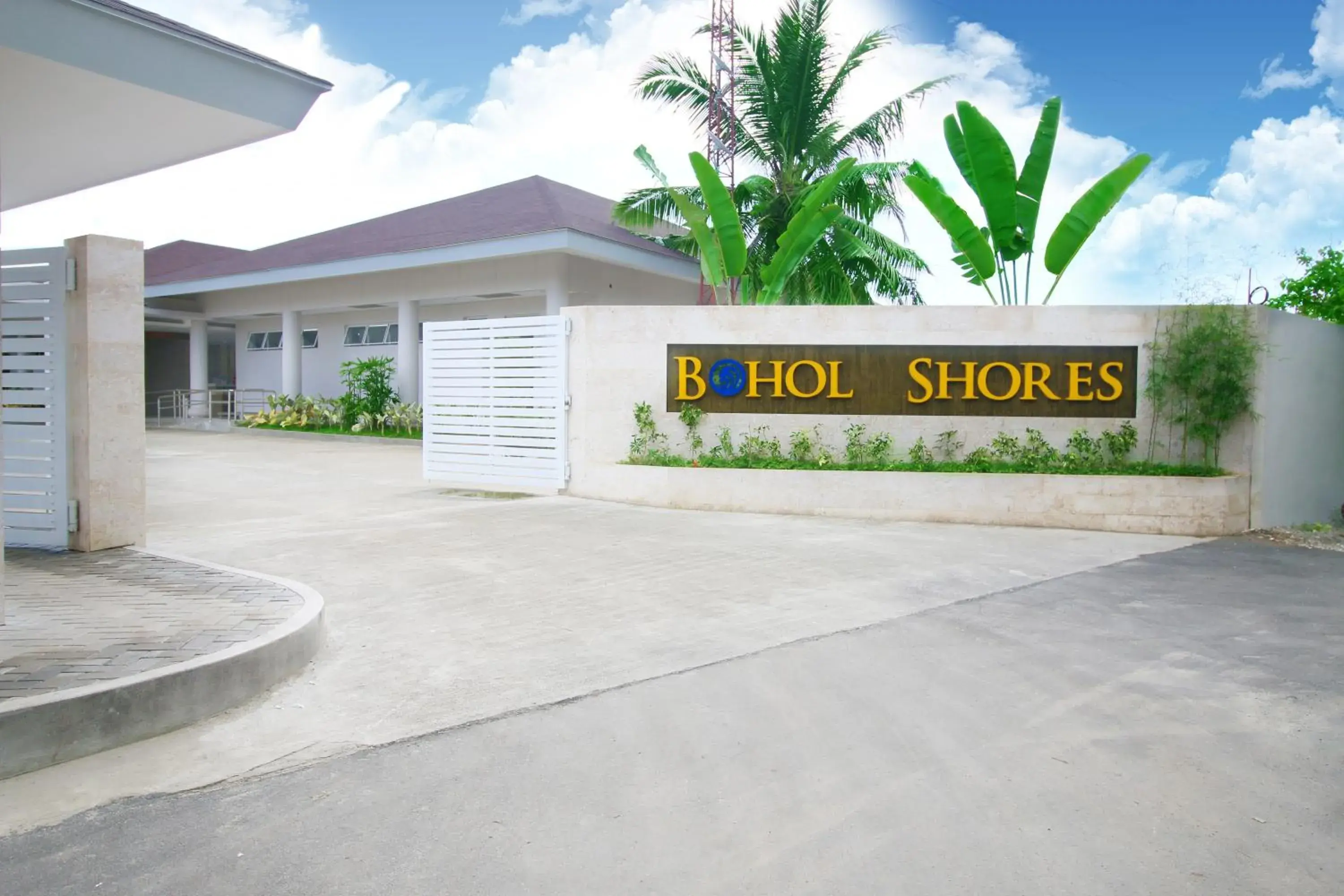 Facade/entrance in Bohol Shores Facade/entrance in Bohol Shores