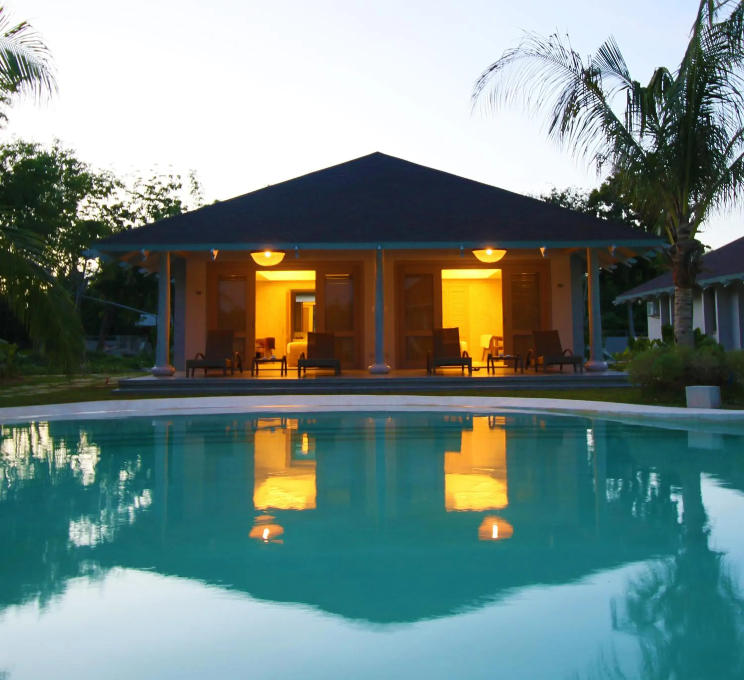 Pool view in Bohol Shores Pool view in Bohol Shores