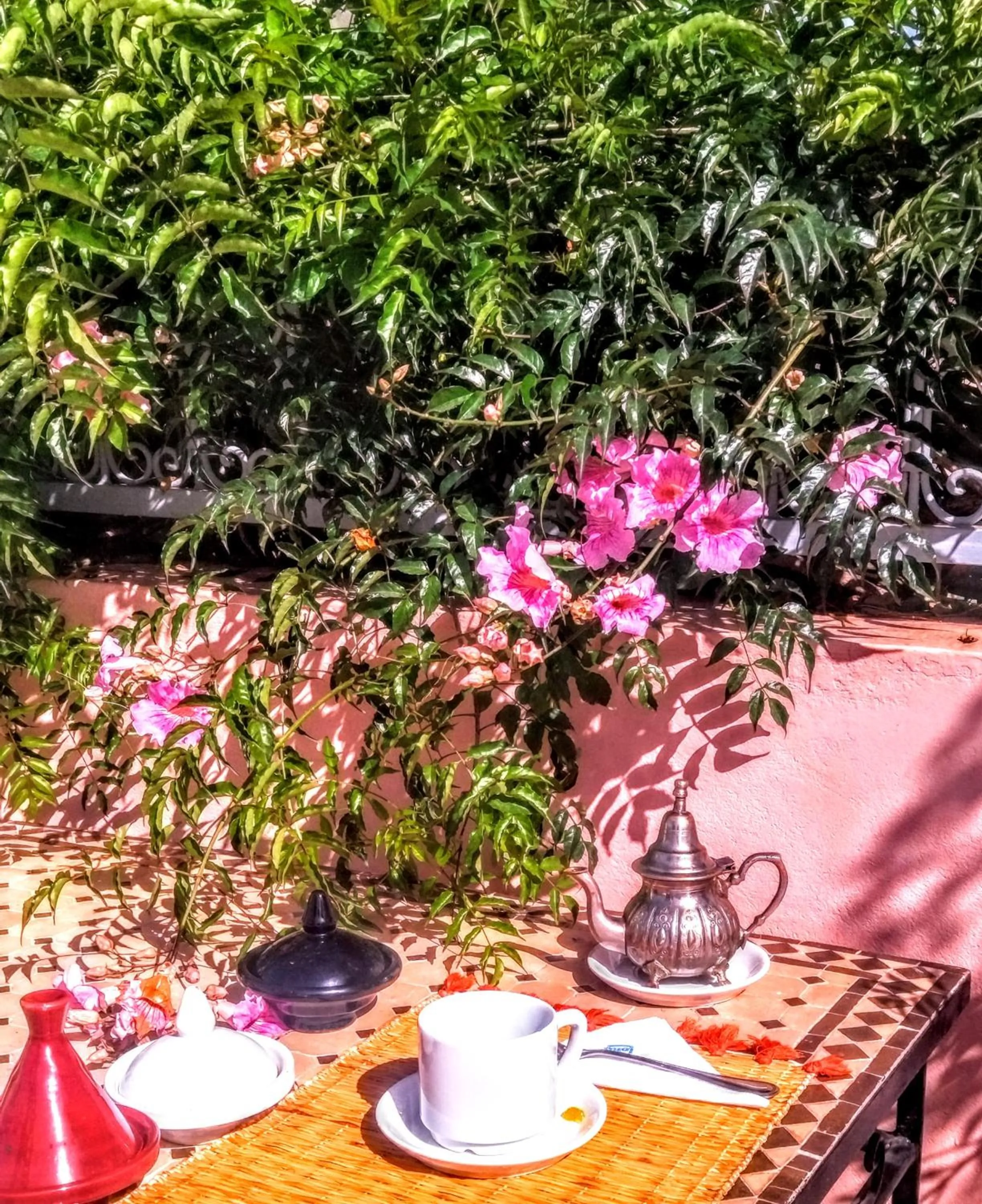 Patio in Riad Dar Mamouni