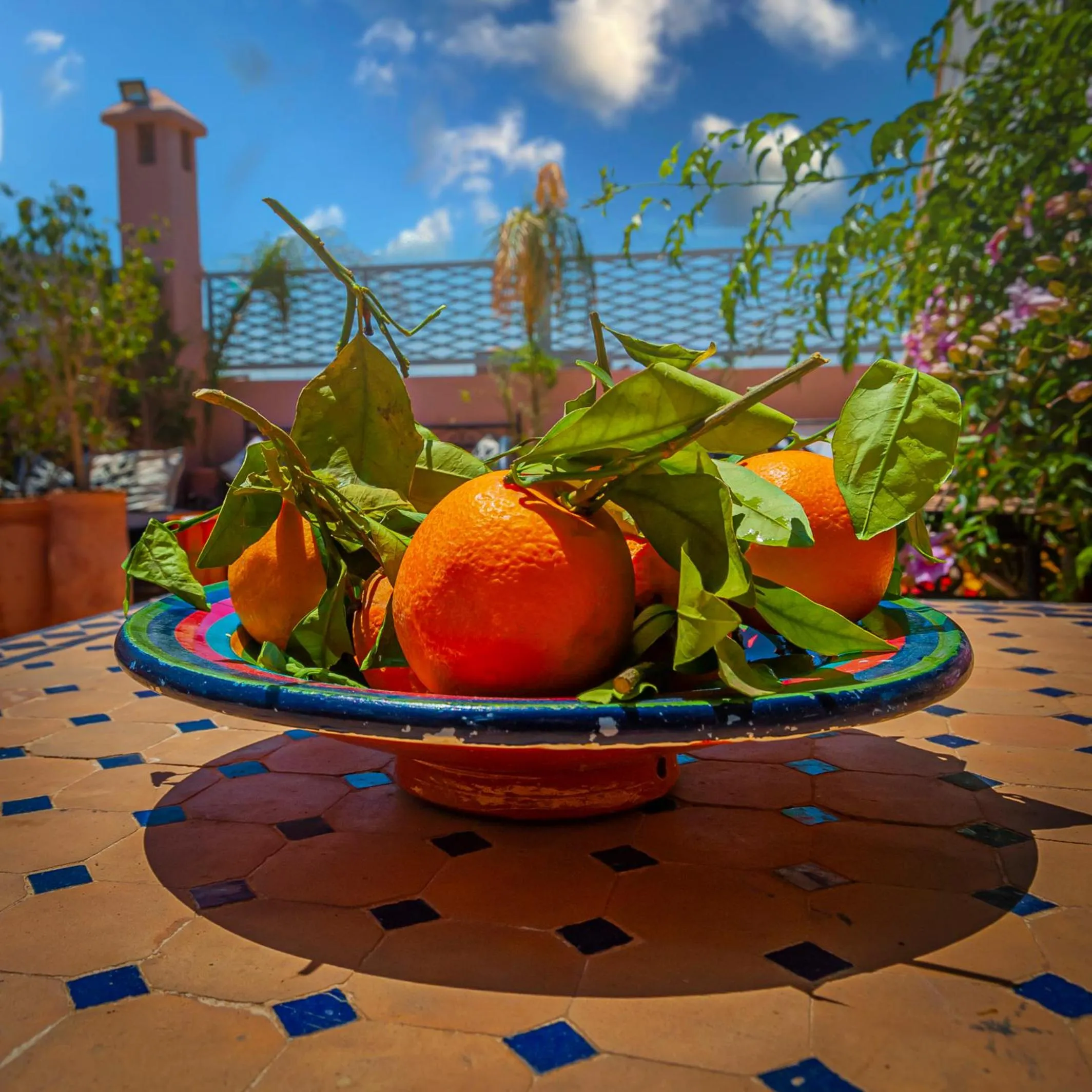 Patio in Riad Dar Mamouni