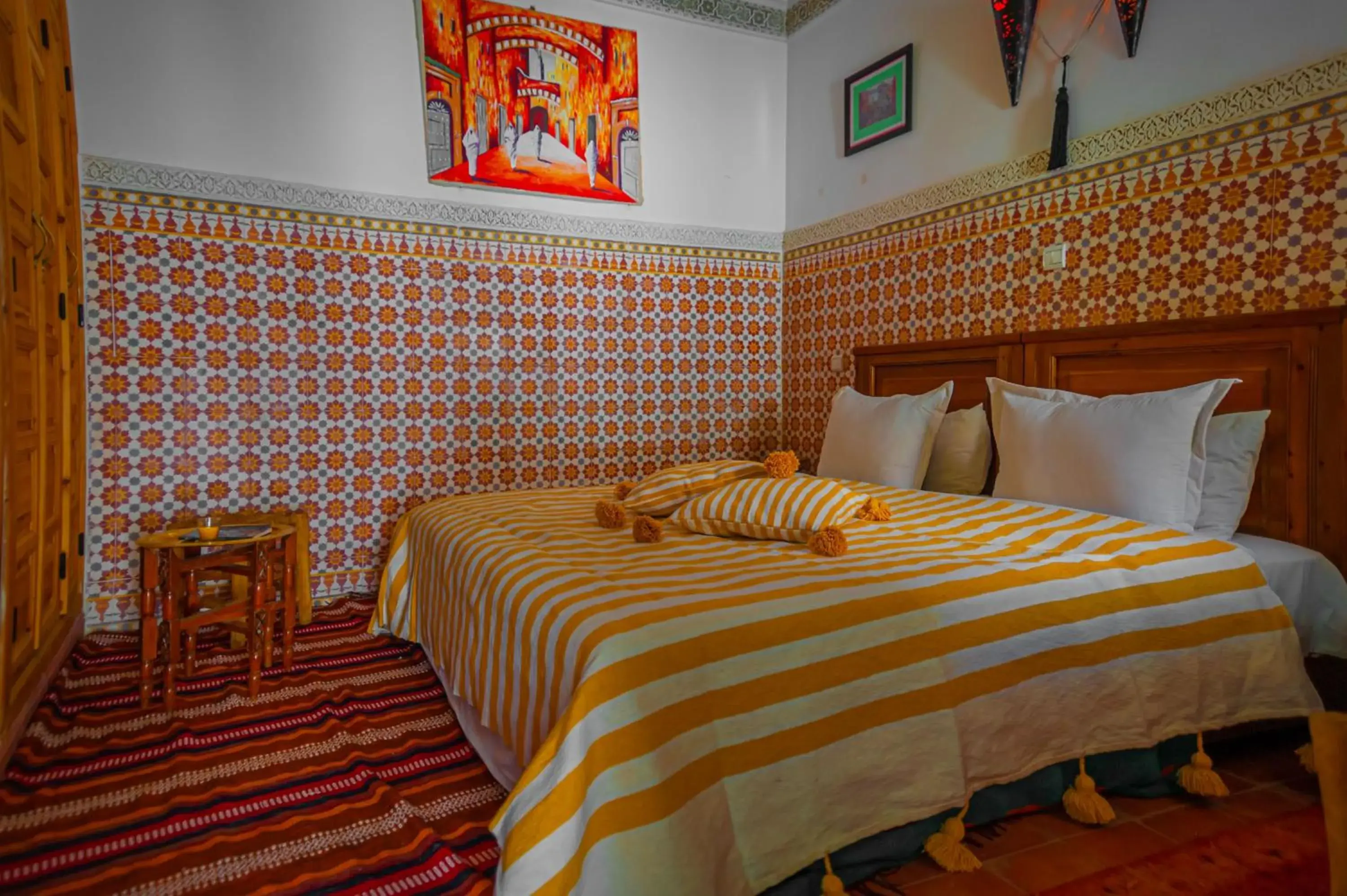 Bed in Riad Dar Mamouni Bed in Riad Dar Mamouni