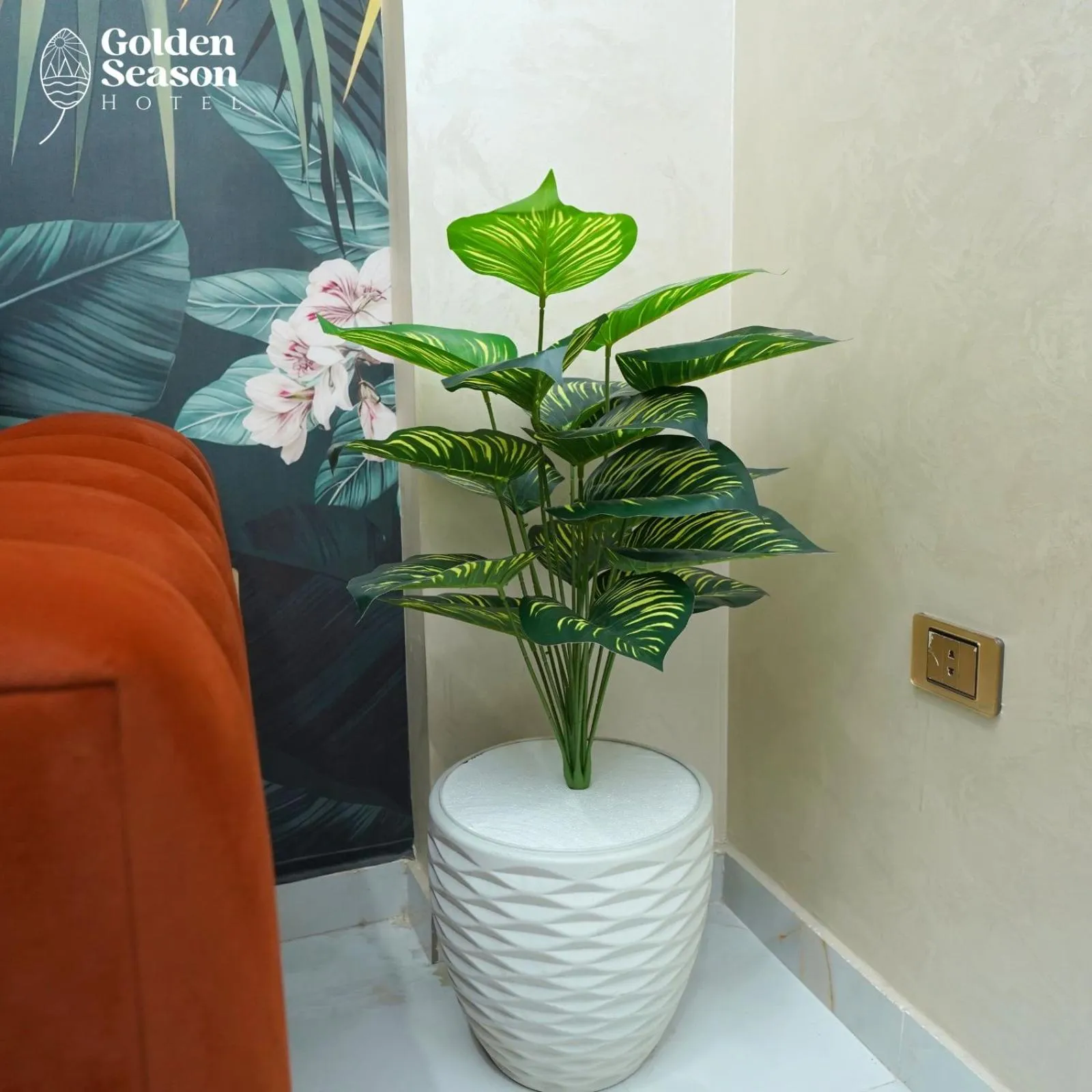 Decorative detail in Golden Season Hotel