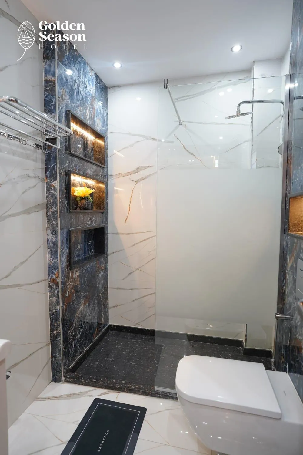 Shower in Golden Season Hotel