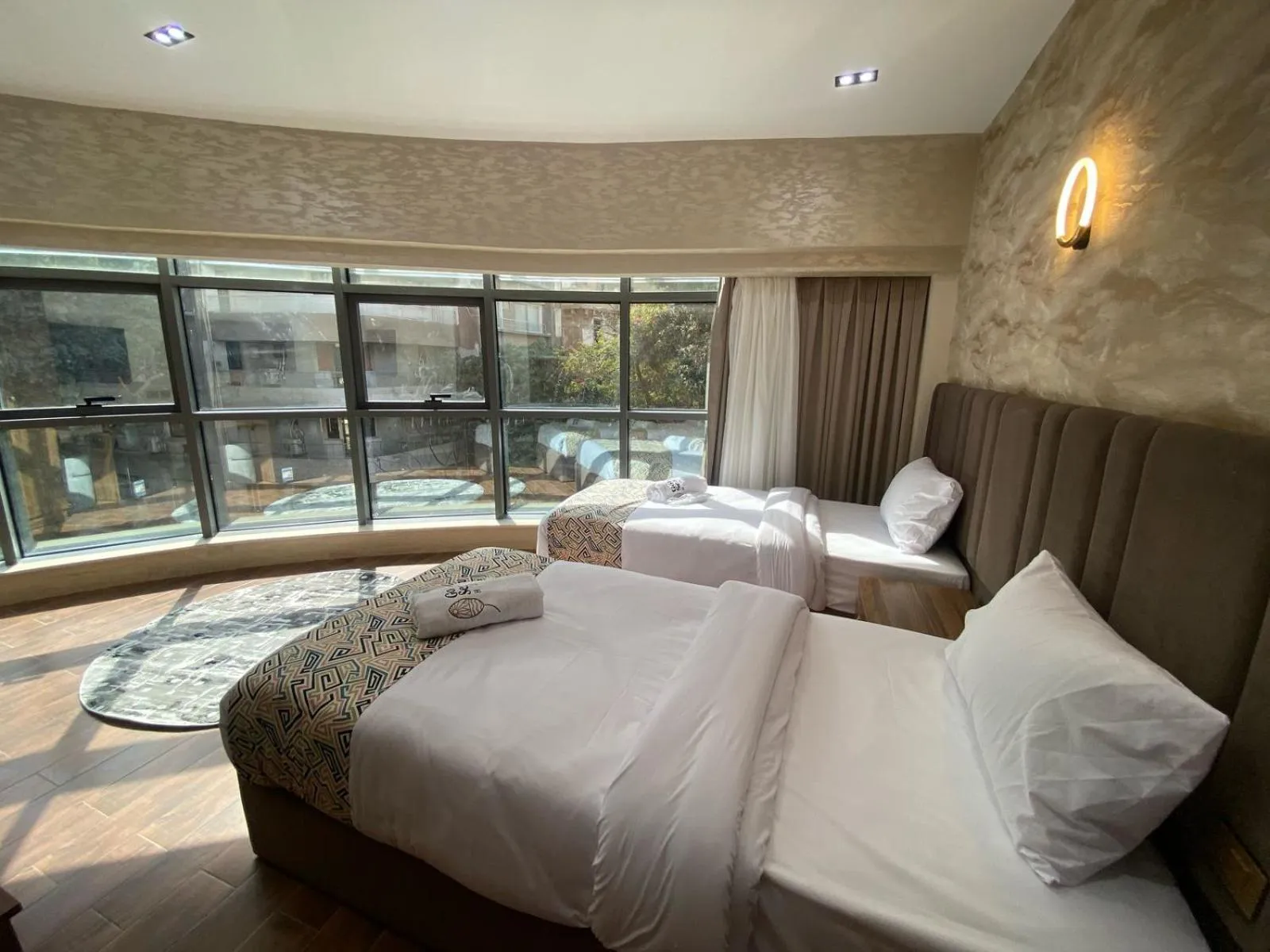 Bed in Golden Season Hotel