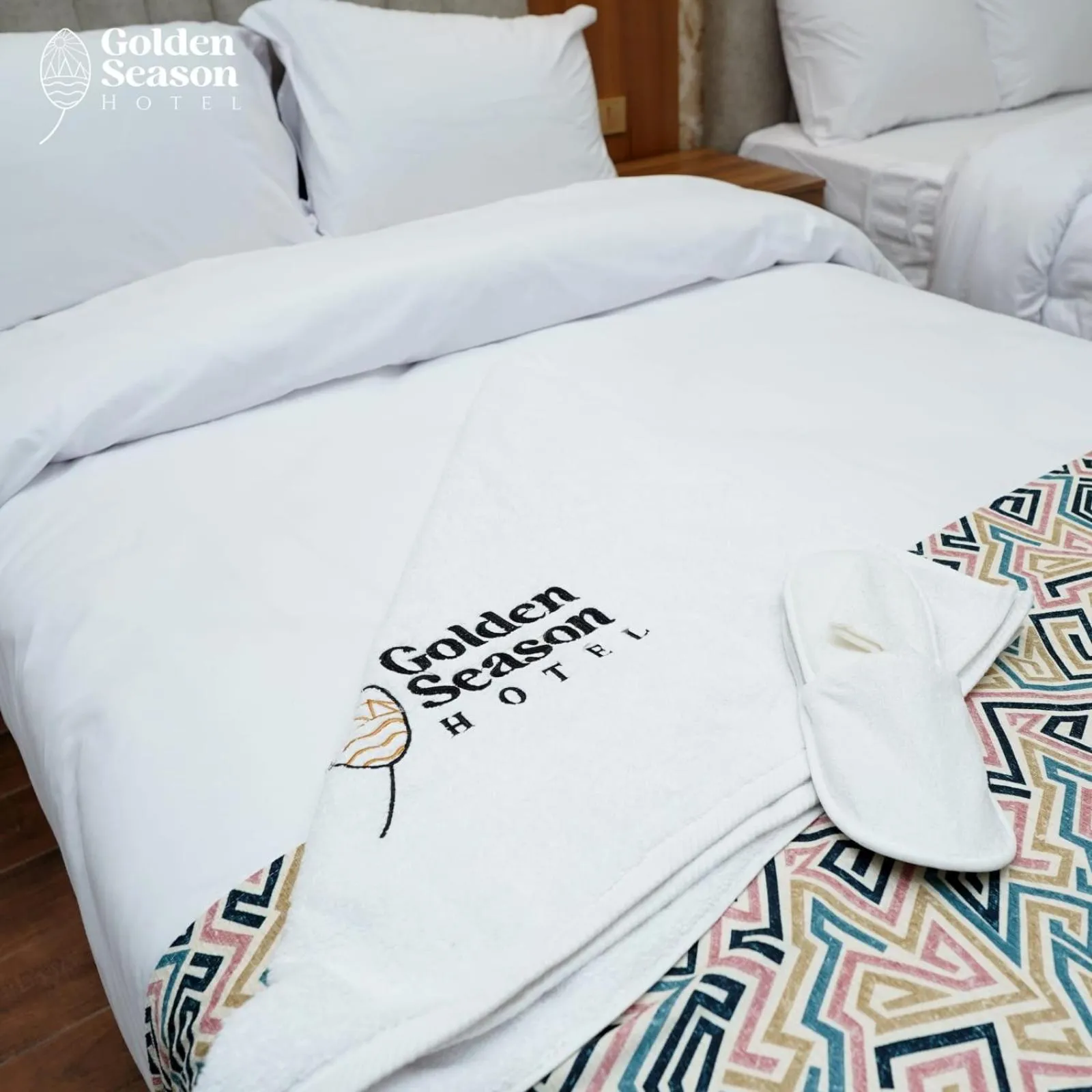 Bed in Golden Season Hotel