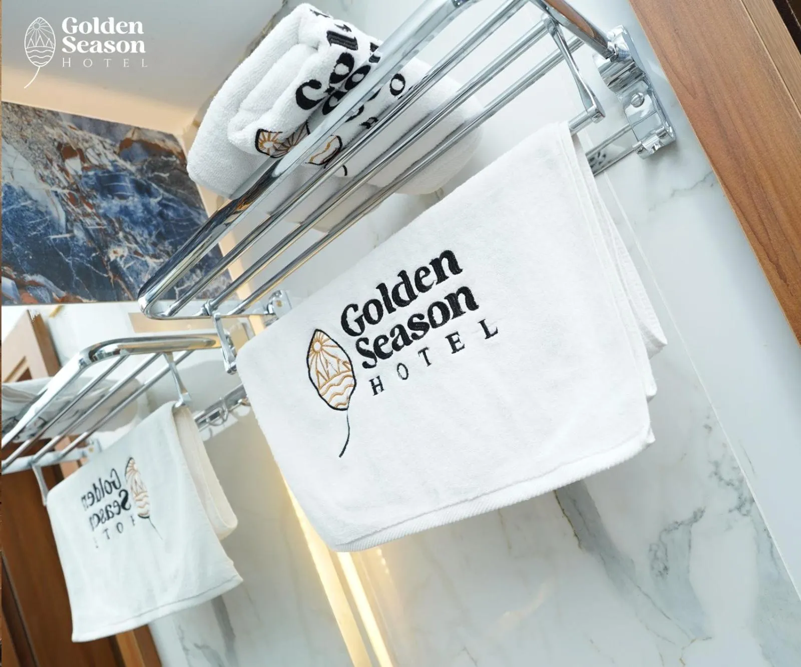 Property logo or sign in Golden Season Hotel