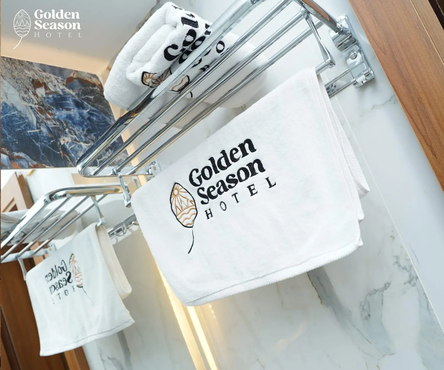 Property logo or sign in Golden Season Hotel