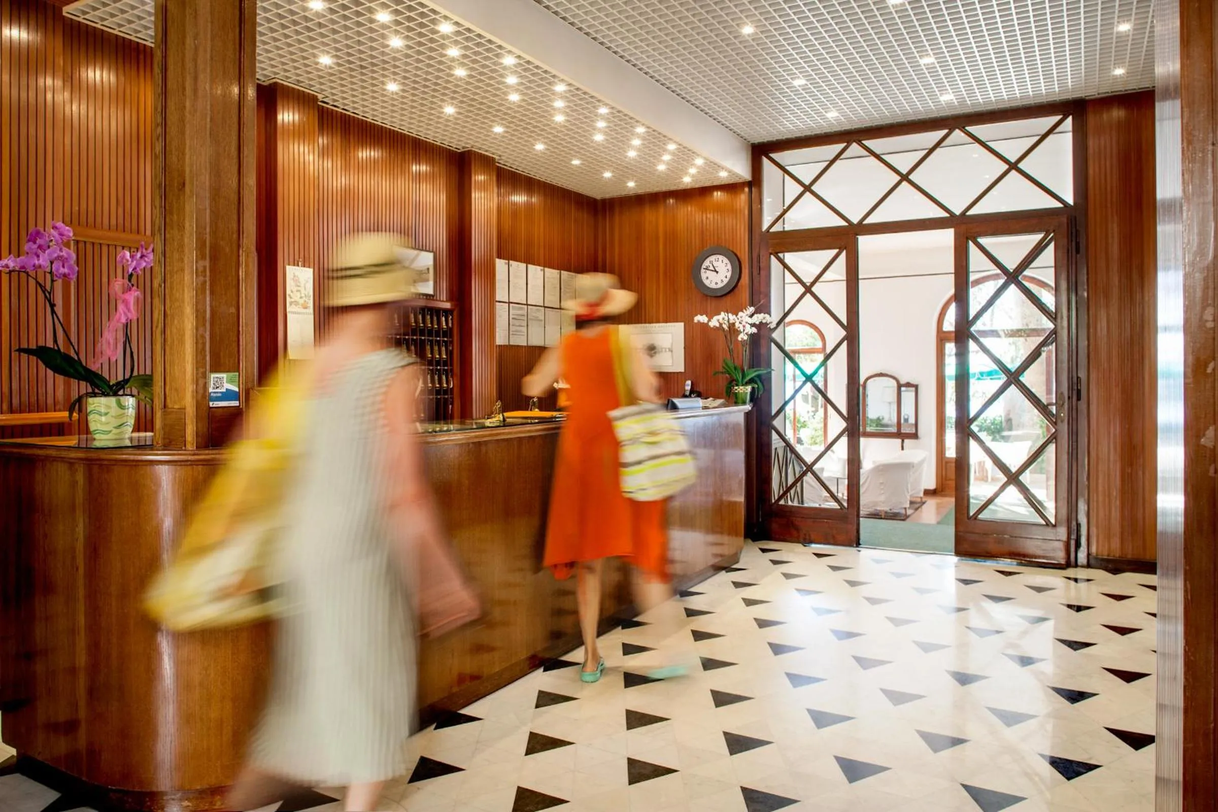 Lobby or reception in Hotel Beau Sejour