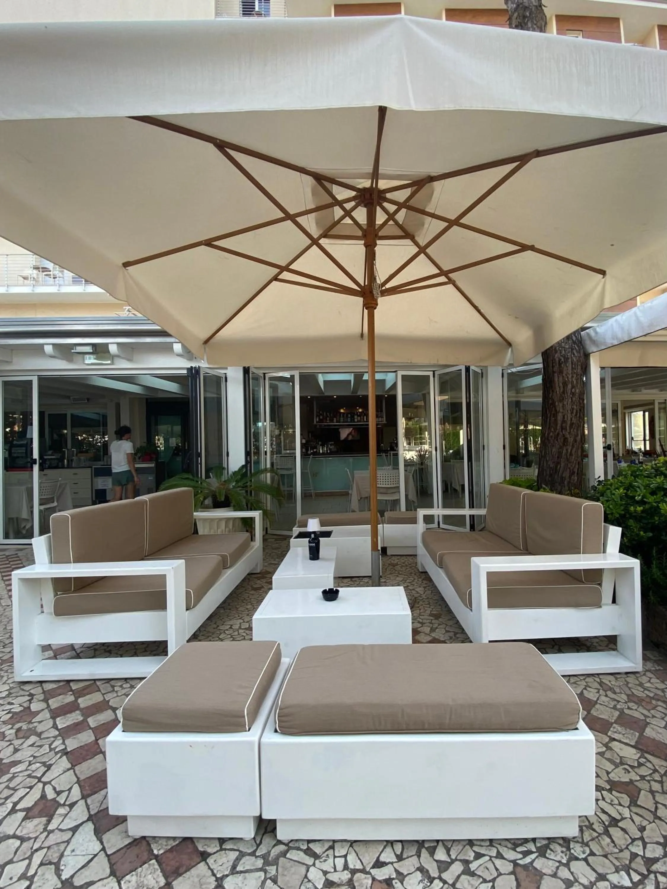 Garden in Hotel Franca