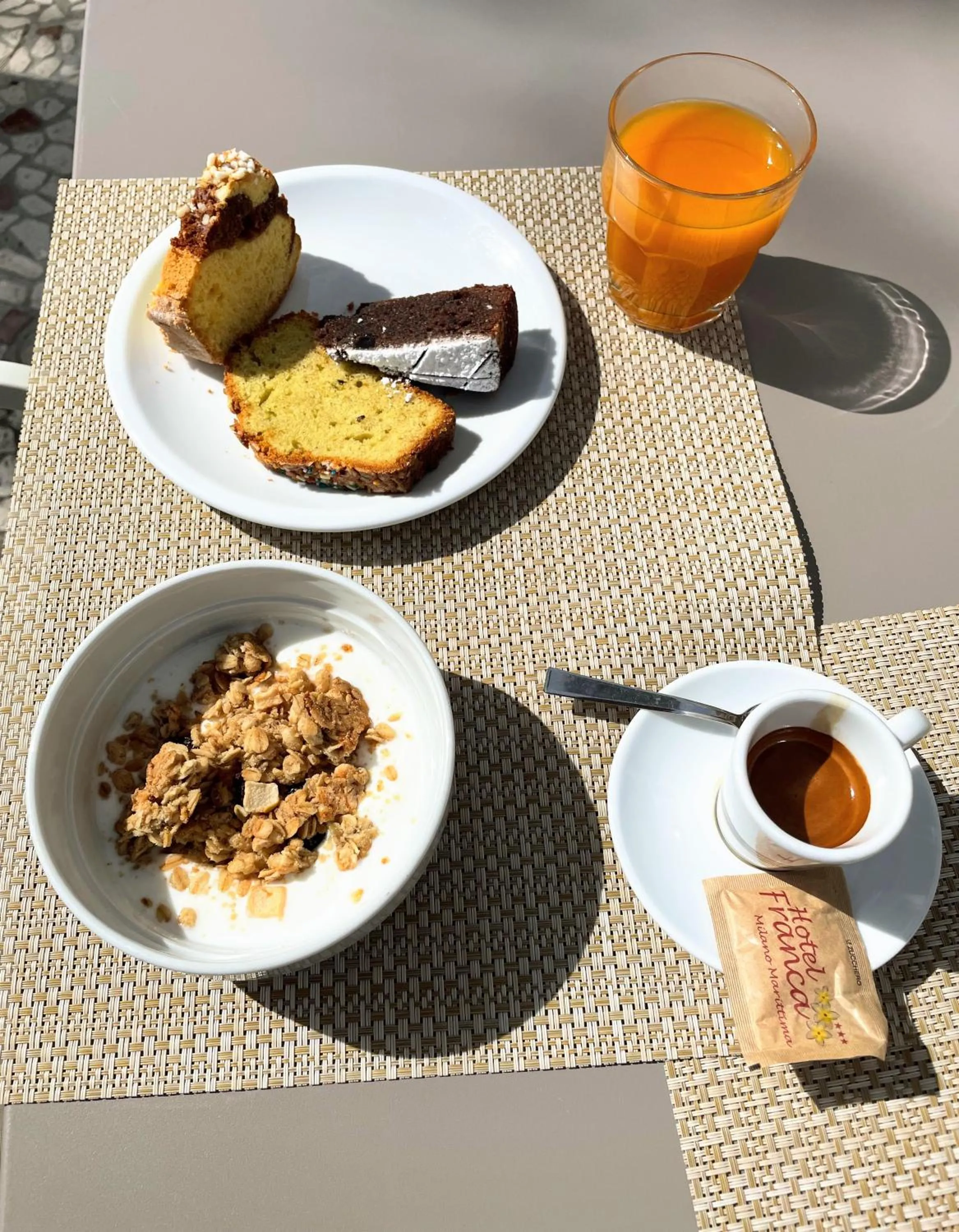 Breakfast in Hotel Franca