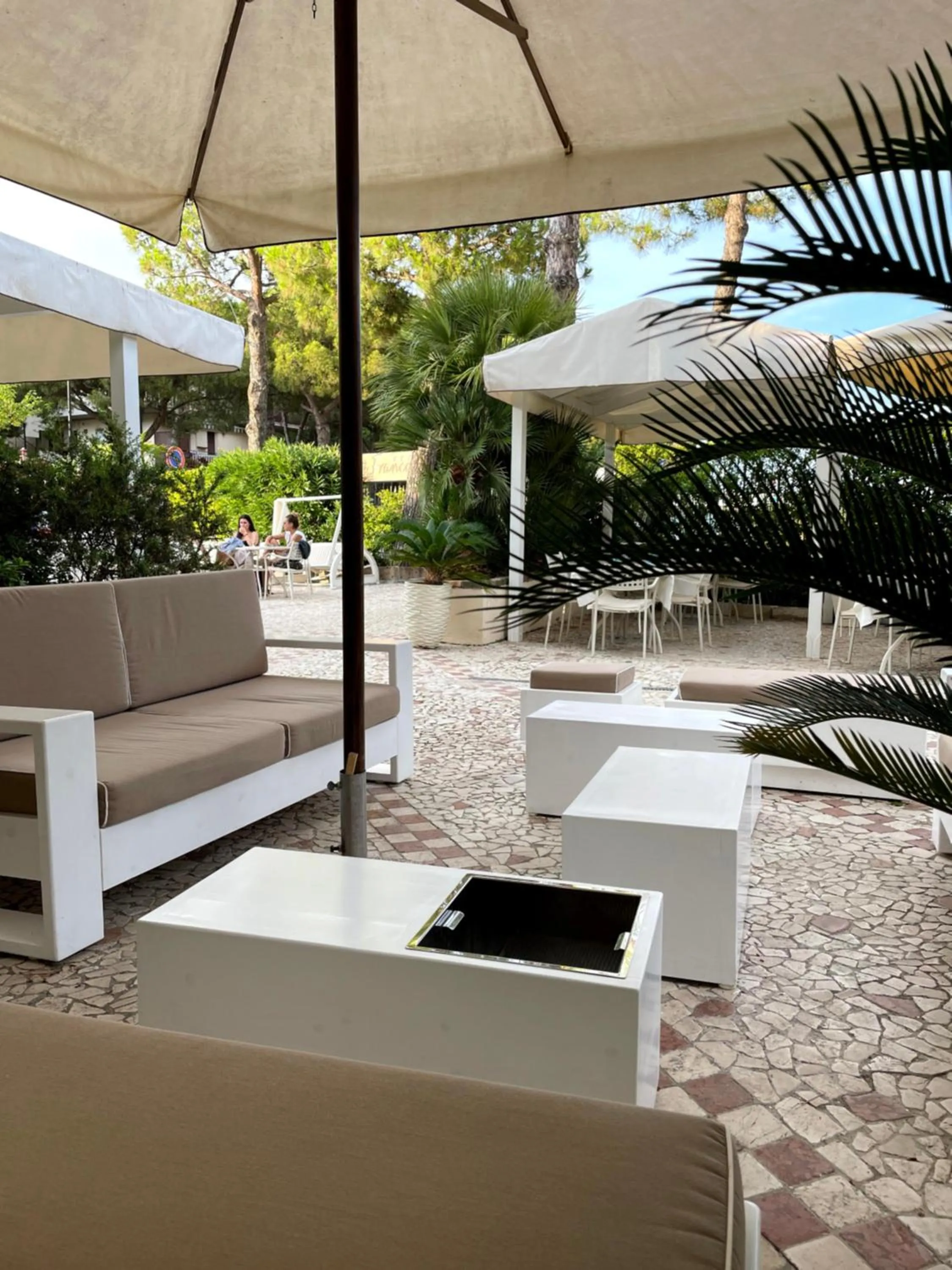 Garden in Hotel Franca