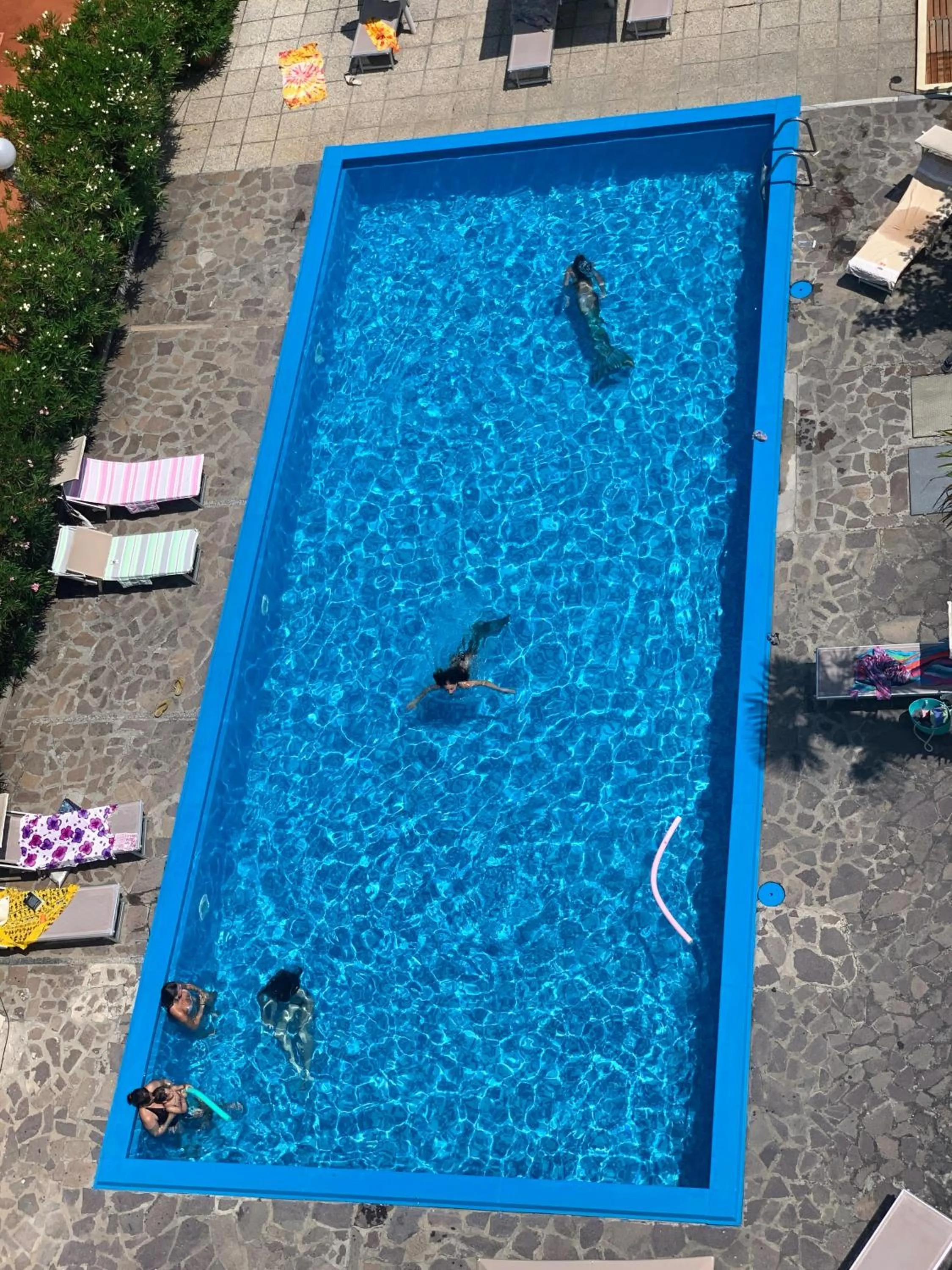 Swimming pool in Hotel Franca