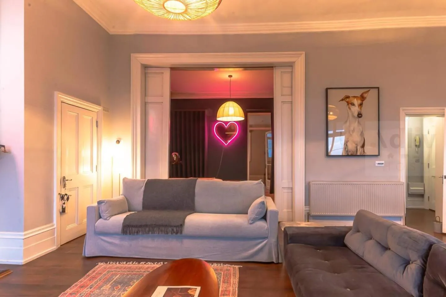 Communal lounge/ TV room in Historic Seaview Gem in Ramsgate by Adliv