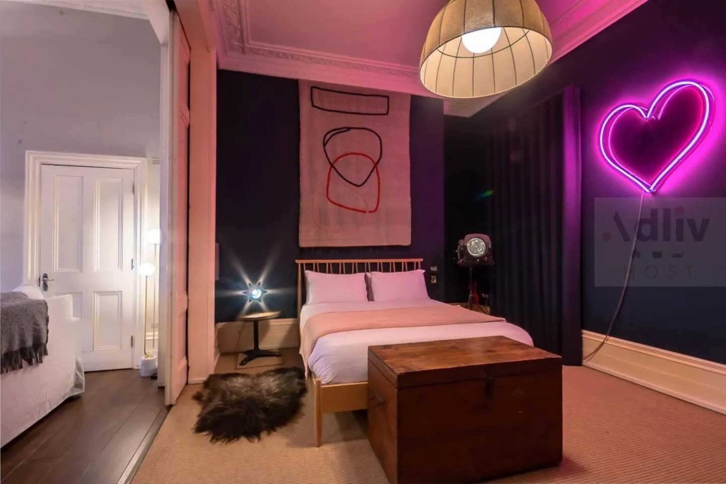 Bed in Historic Seaview Gem in Ramsgate by Adliv