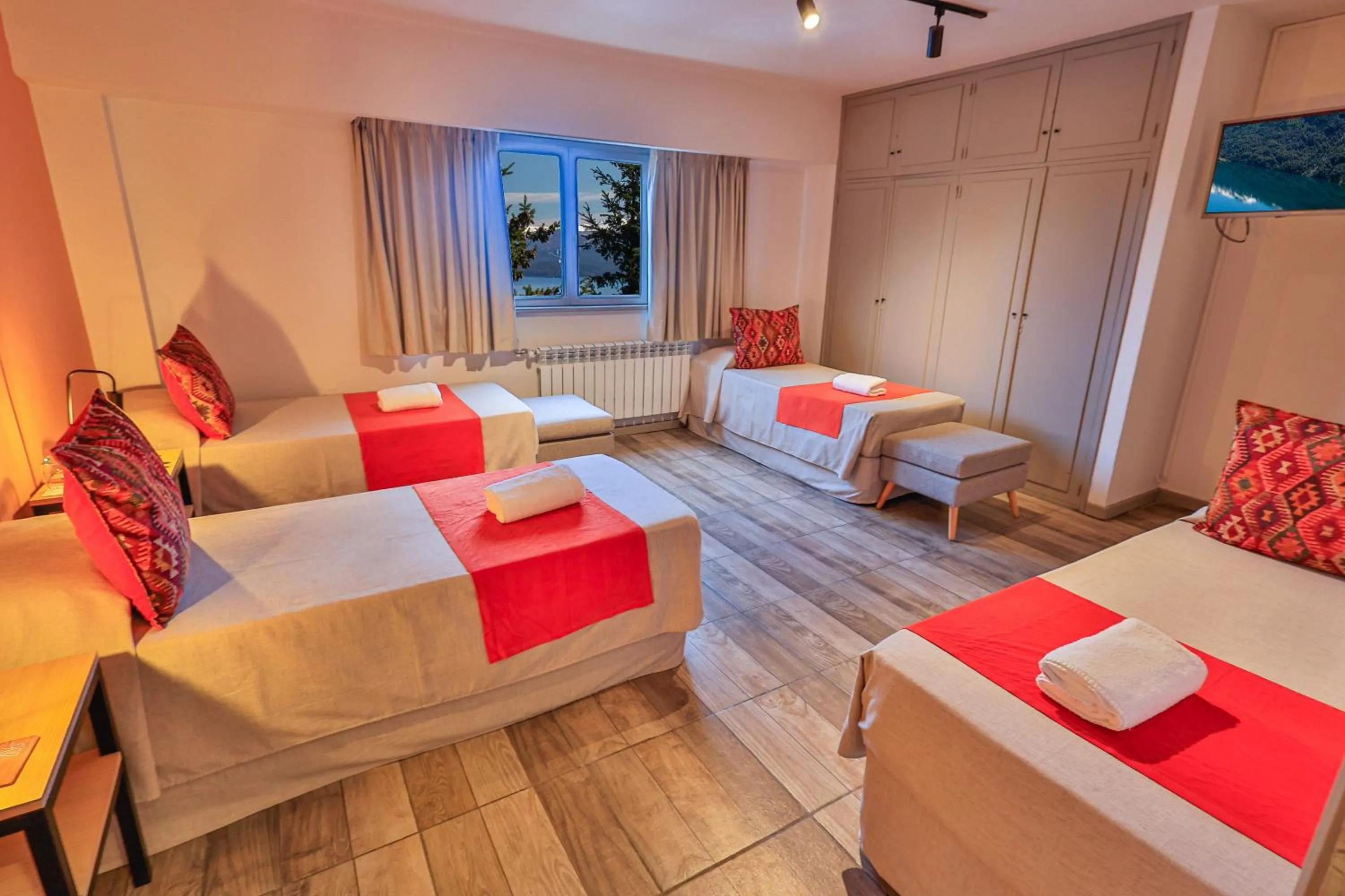 Bed in Hotel Tierra Gaucha