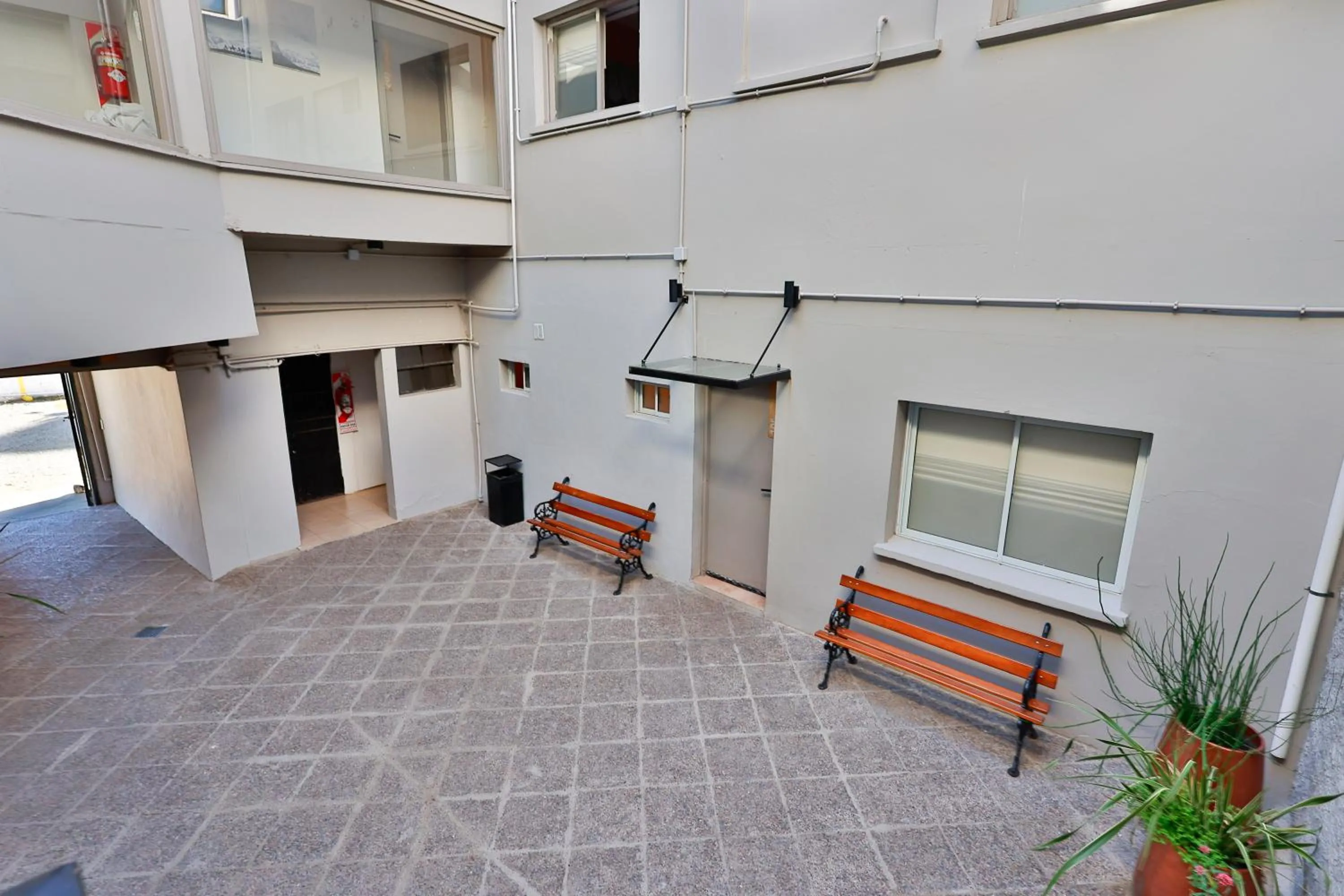 Patio in Hotel Tierra Gaucha