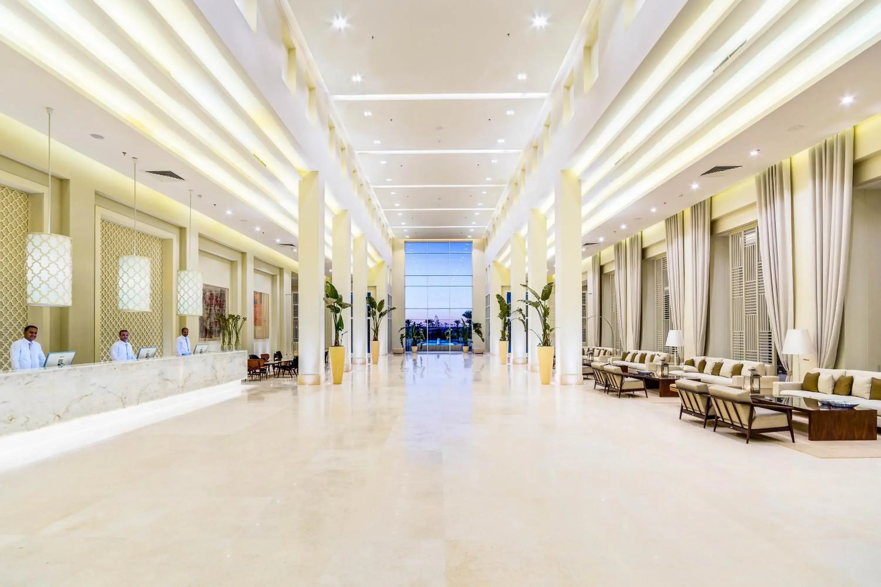 Lobby or reception in JAZ Aquaviva Lobby or reception in JAZ Aquaviva