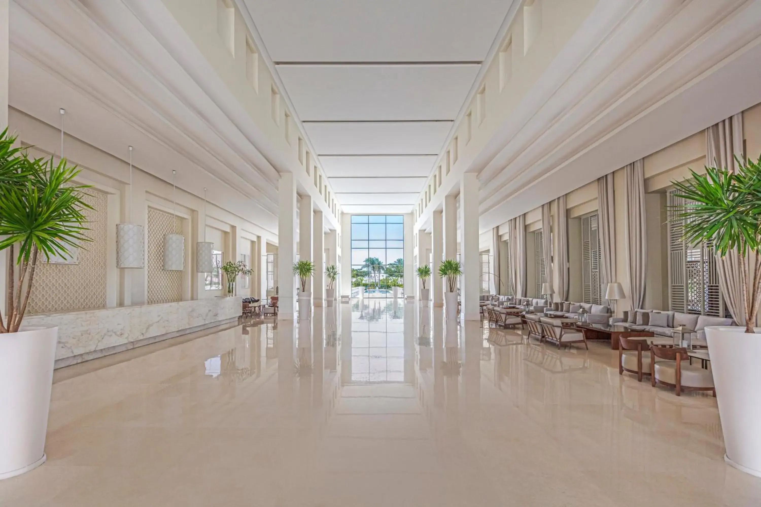 Lobby or reception in JAZ Aquaviva Lobby or reception in JAZ Aquaviva