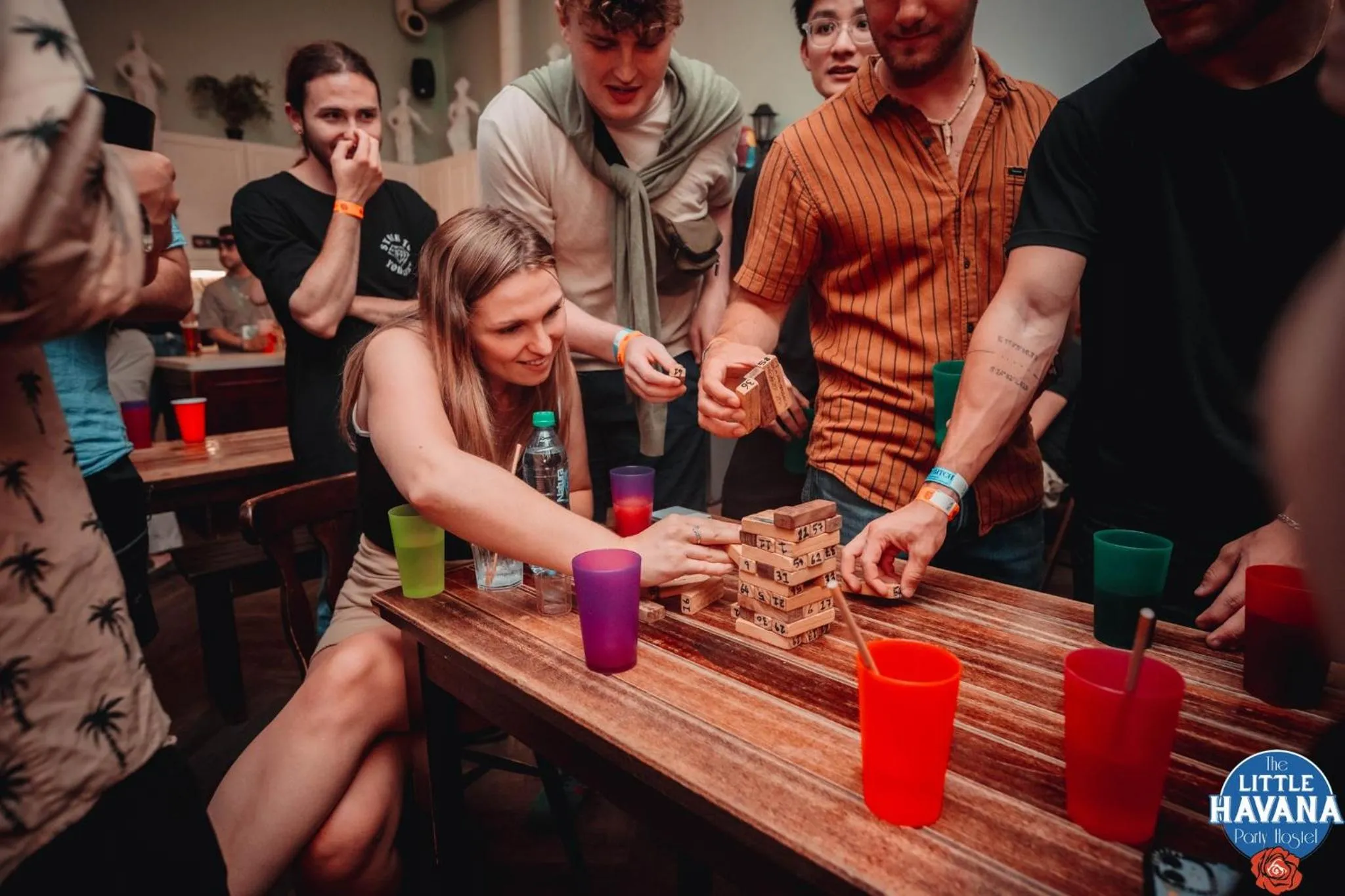 People in The Little Havana Party Hostel