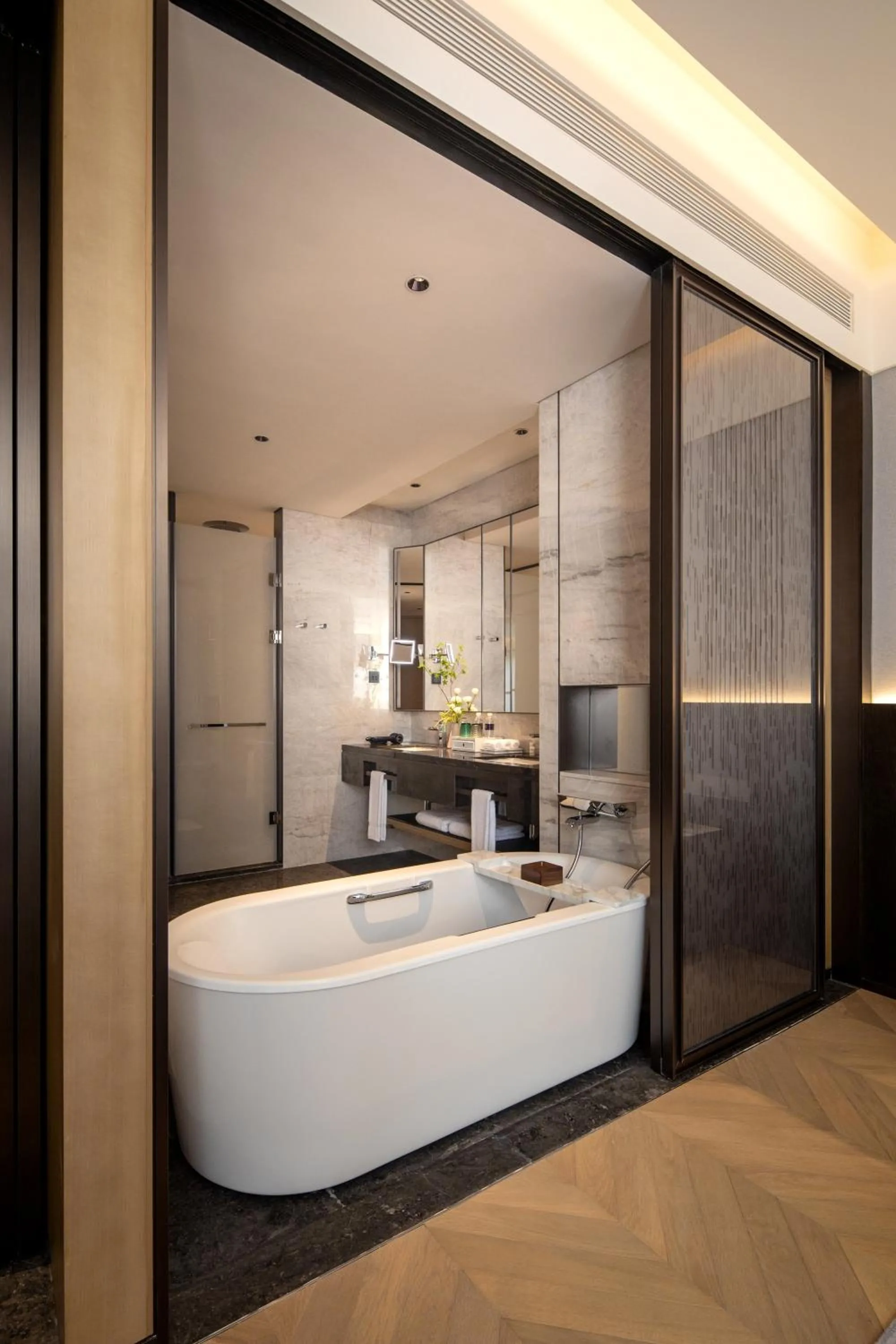 Bathroom in Shanghai Expo RiverSide Hotel