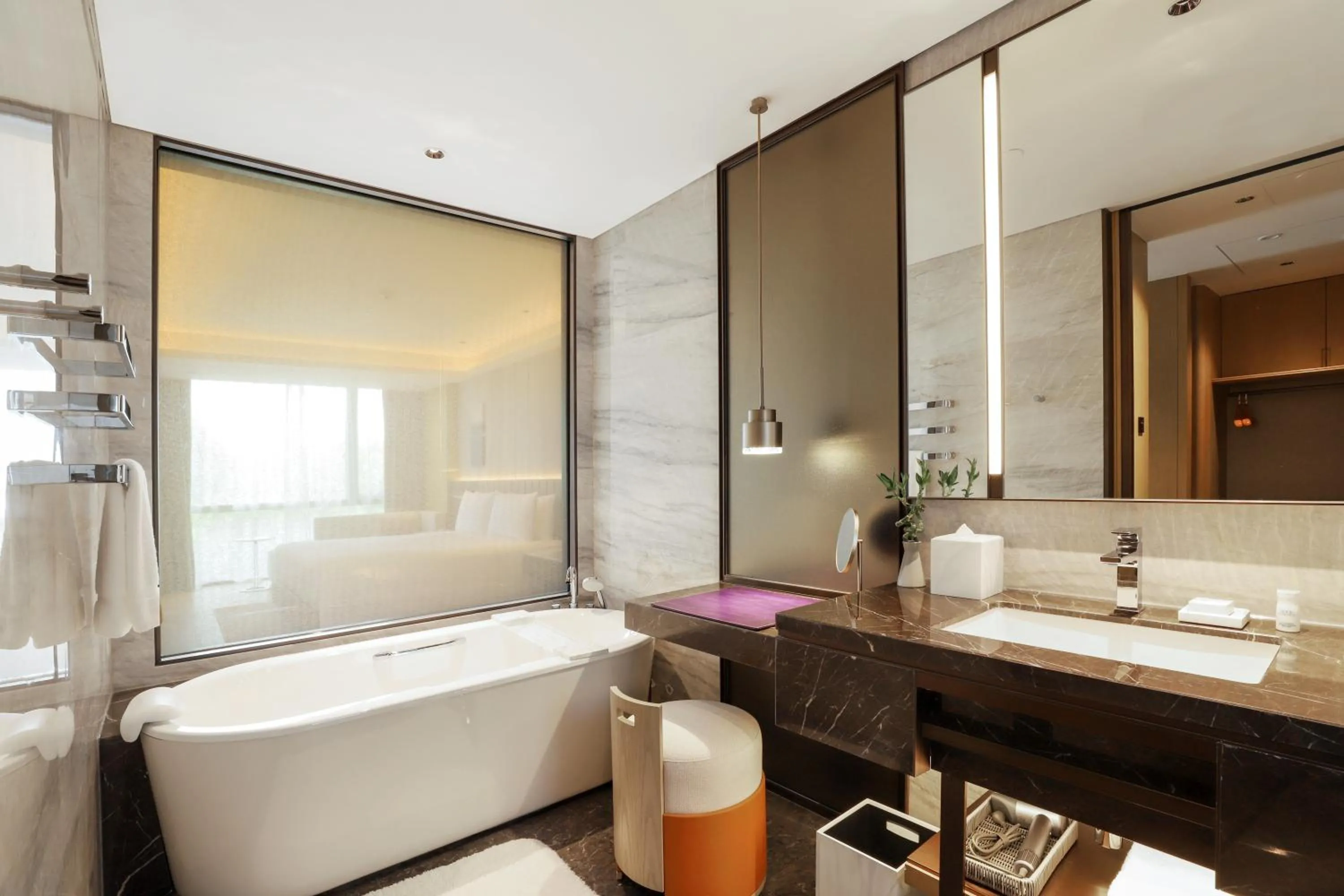 Bathroom in Shanghai Expo RiverSide Hotel