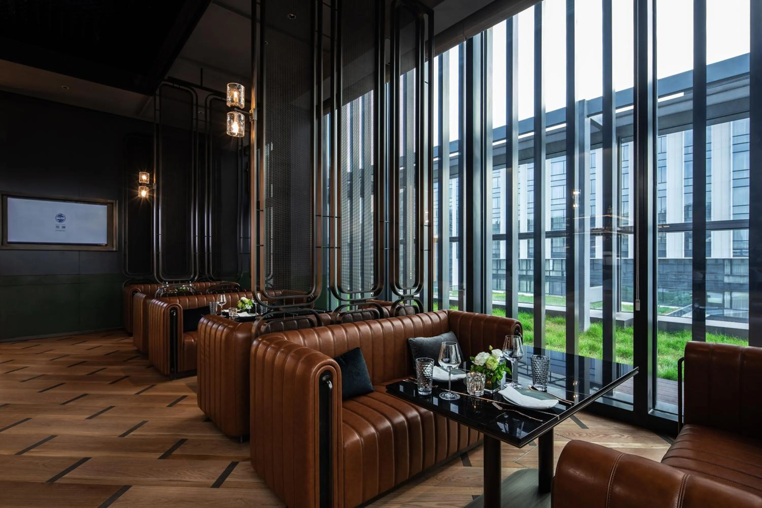 Lounge or bar in Shanghai Expo RiverSide Hotel